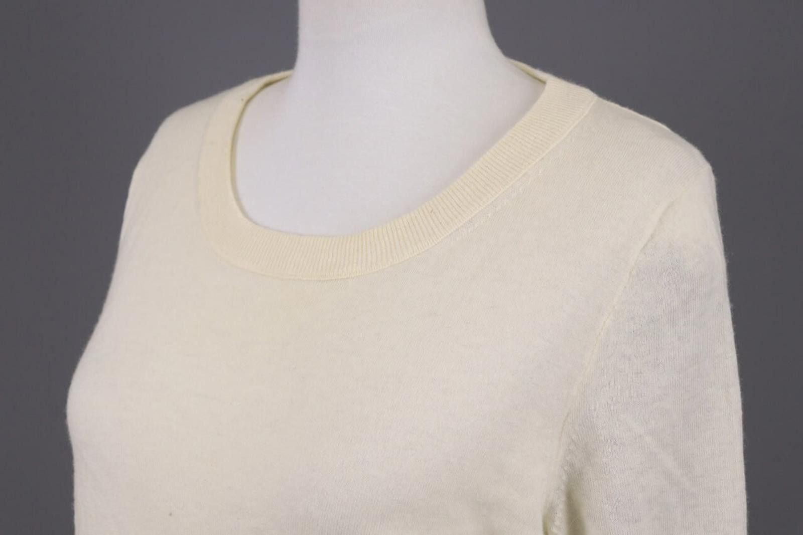 J.Crew J. Crew Beige Merino Wool Knit Pullover Sweater Size L Size L / US 10 / IT 46 - 8 Thumbnail