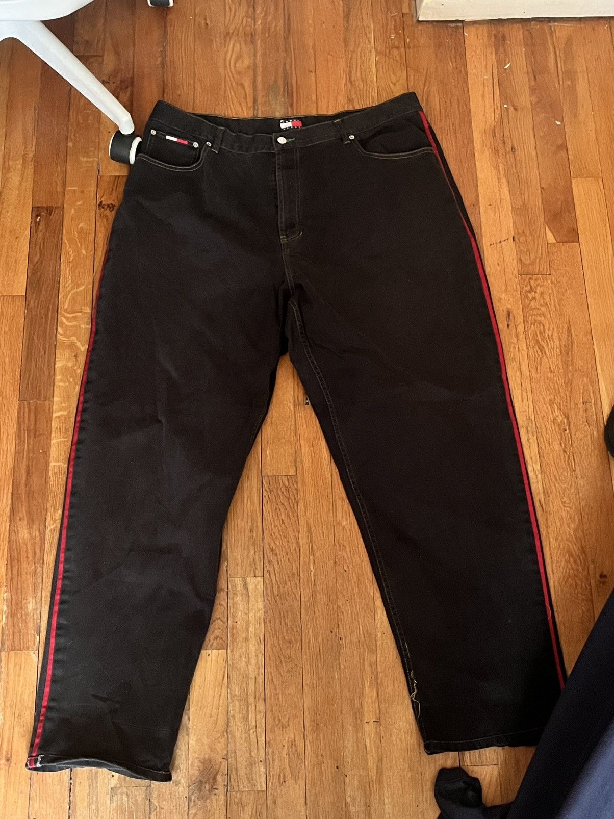 Tommy Jeans Vintage Tommy Jeans Racing Stripe Pants / 2000s Size US 42 / EU 58 - 1 Thumbnail