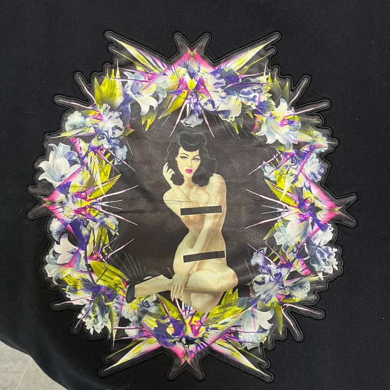 Givenchy Givenchy Silk Nude Figure Hoodie Size US M / EU 48-50 / 2 - 3 Thumbnail