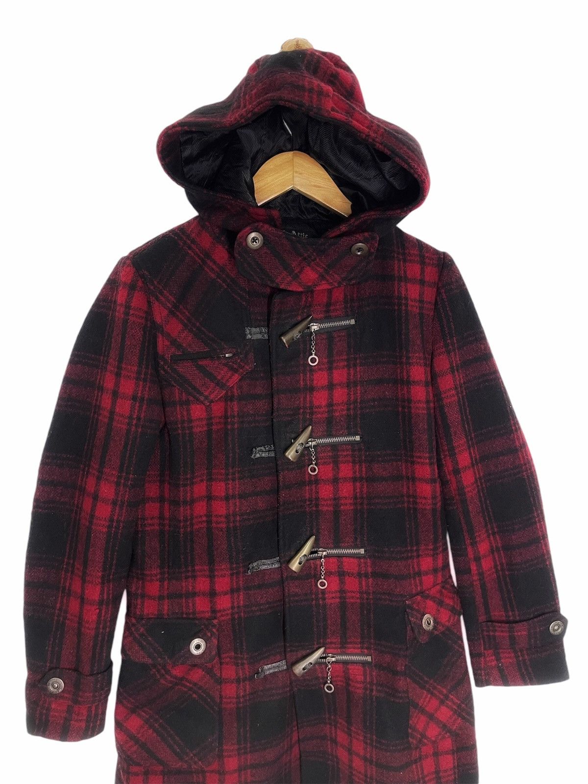 In The Attic RED TARTAN ANARCHY PUNK STYLE IN THE ATTIC Size US M / EU 48-50 / 2 - 3 Thumbnail