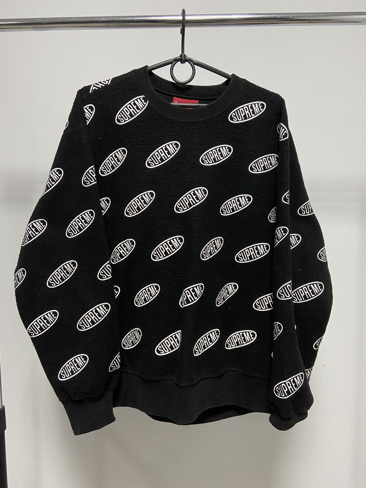 Supreme × Vintage Supreme vintage sweatshirt monogram reversible doubleside Size US S / EU 44-46 / 1 - 1 Thumbnail