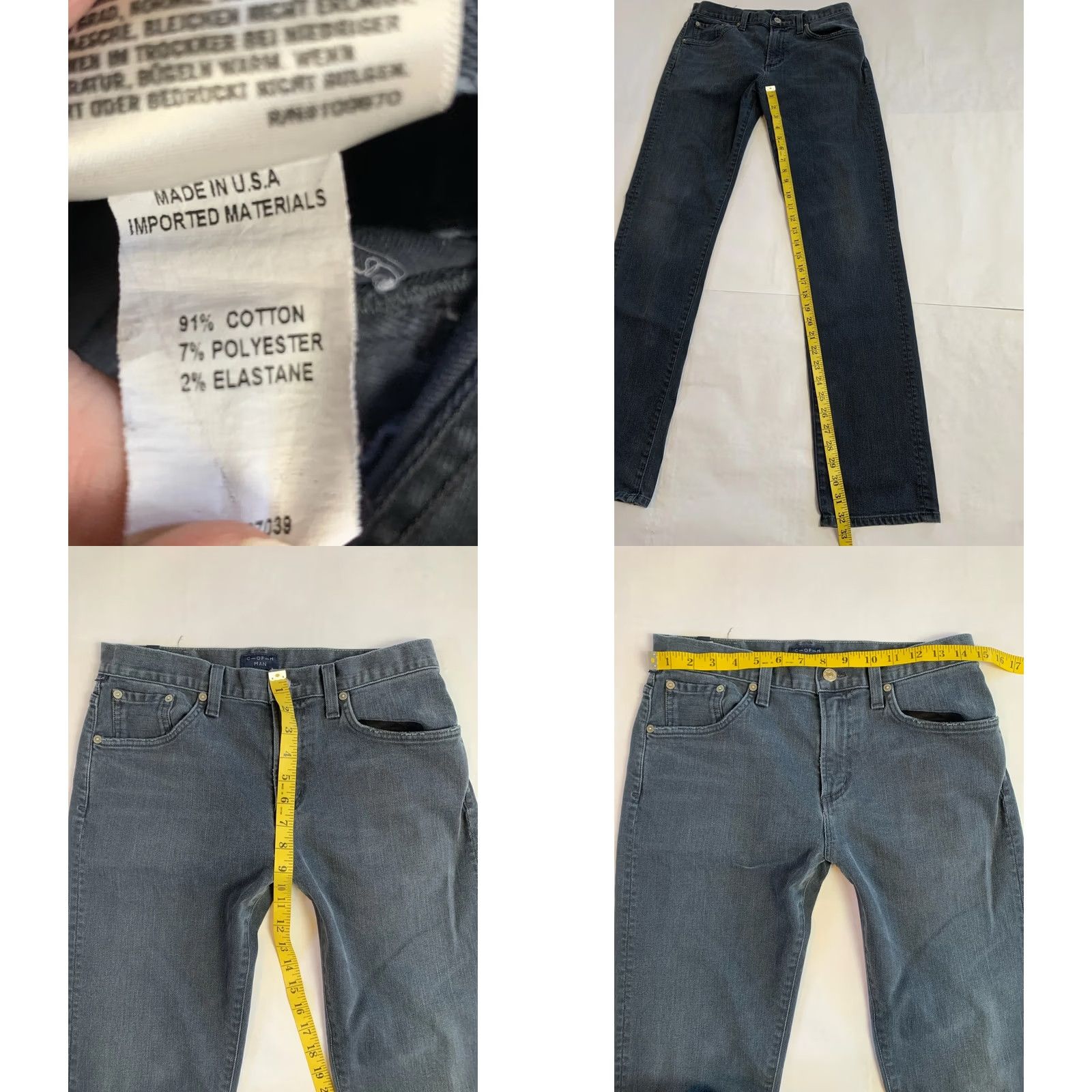 Citizens Of Humanity VINTAGE? No — Citizens Of Humanity Jeans Mens 30x32 Core Straight Preppy USA Made Size US 30 / EU 46 - 8 Thumbnail