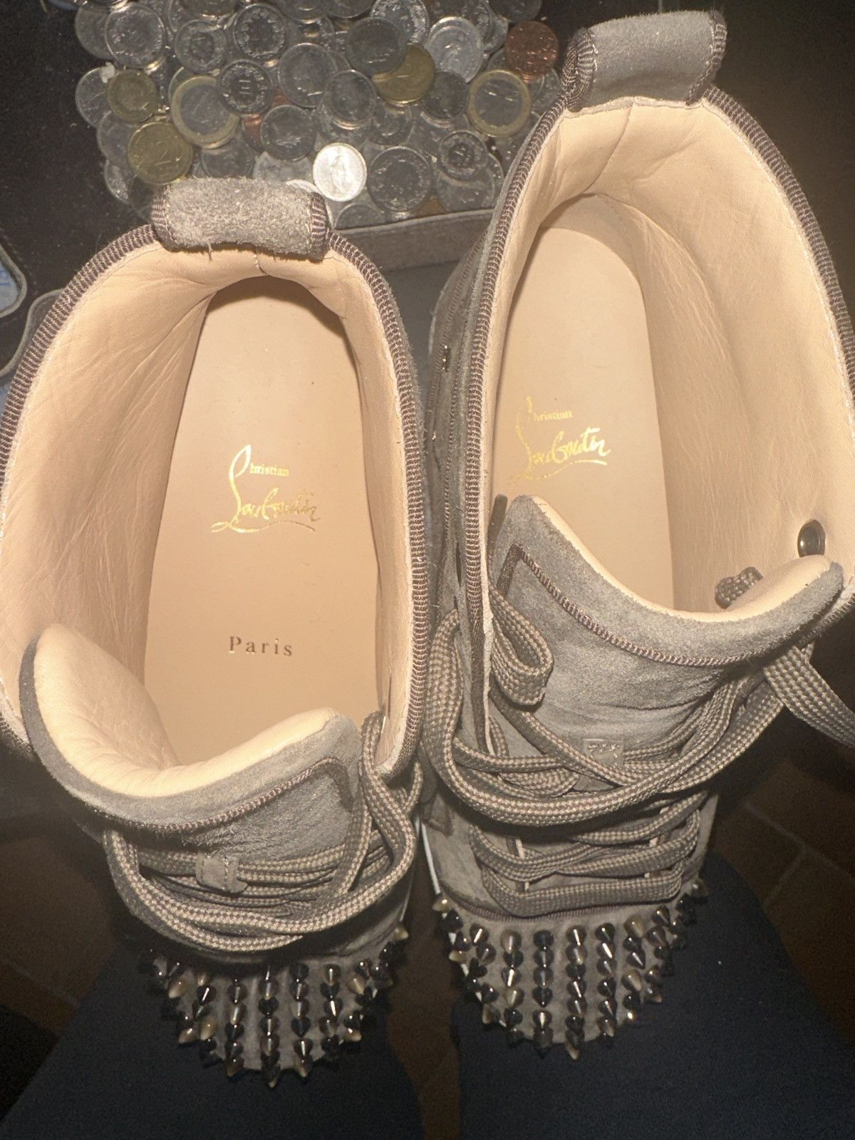 Christian Louboutin Louboutin Louis flat spikes Size US 7 / EU 40 - 12 Thumbnail