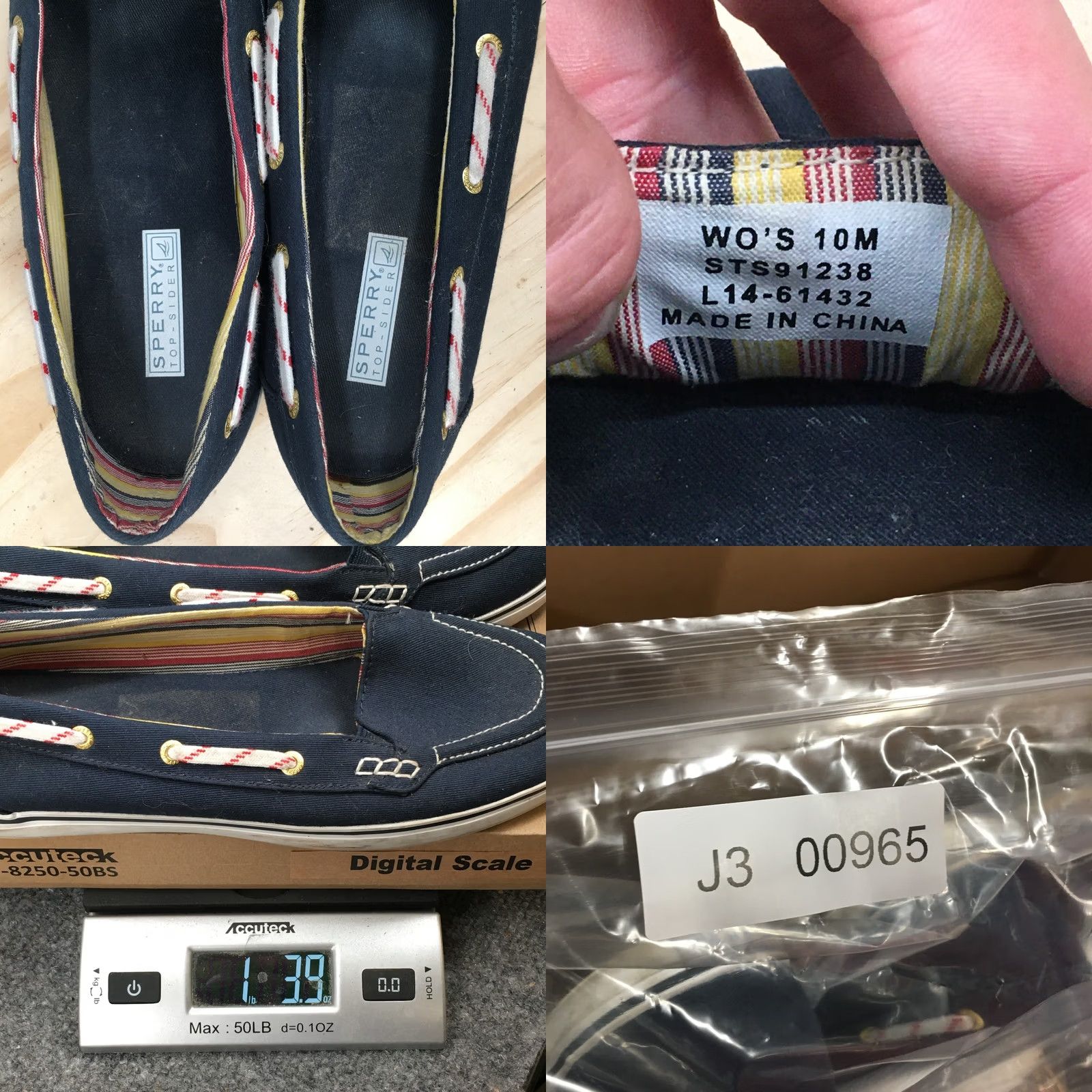 Sperry SPERRY Shoes Womens 10 M Loafers Slip On Comfort Flats Blue Top Sider STS91238 Size L / US 10 / IT 46 - 9 Thumbnail