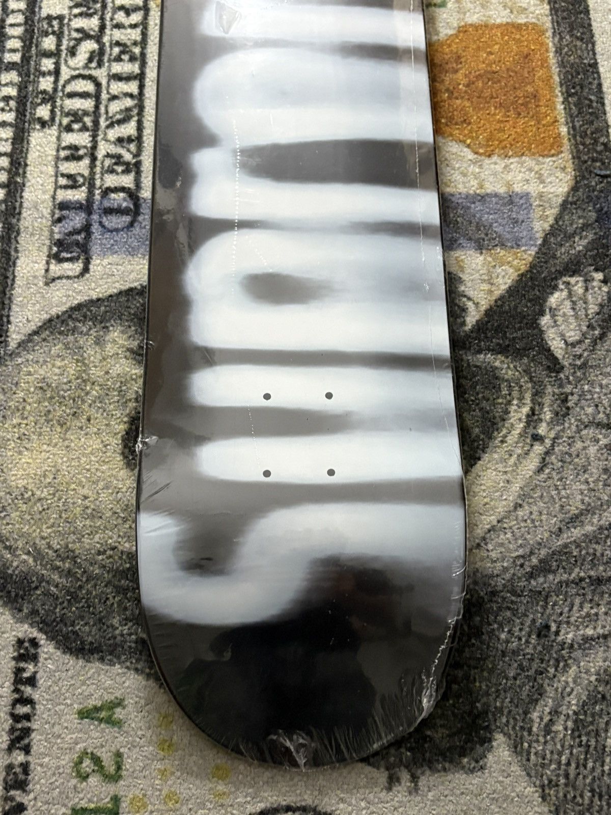 Supreme Supreme Blurred Skateboard Deck Black Size ONE SIZE - 2 Thumbnail