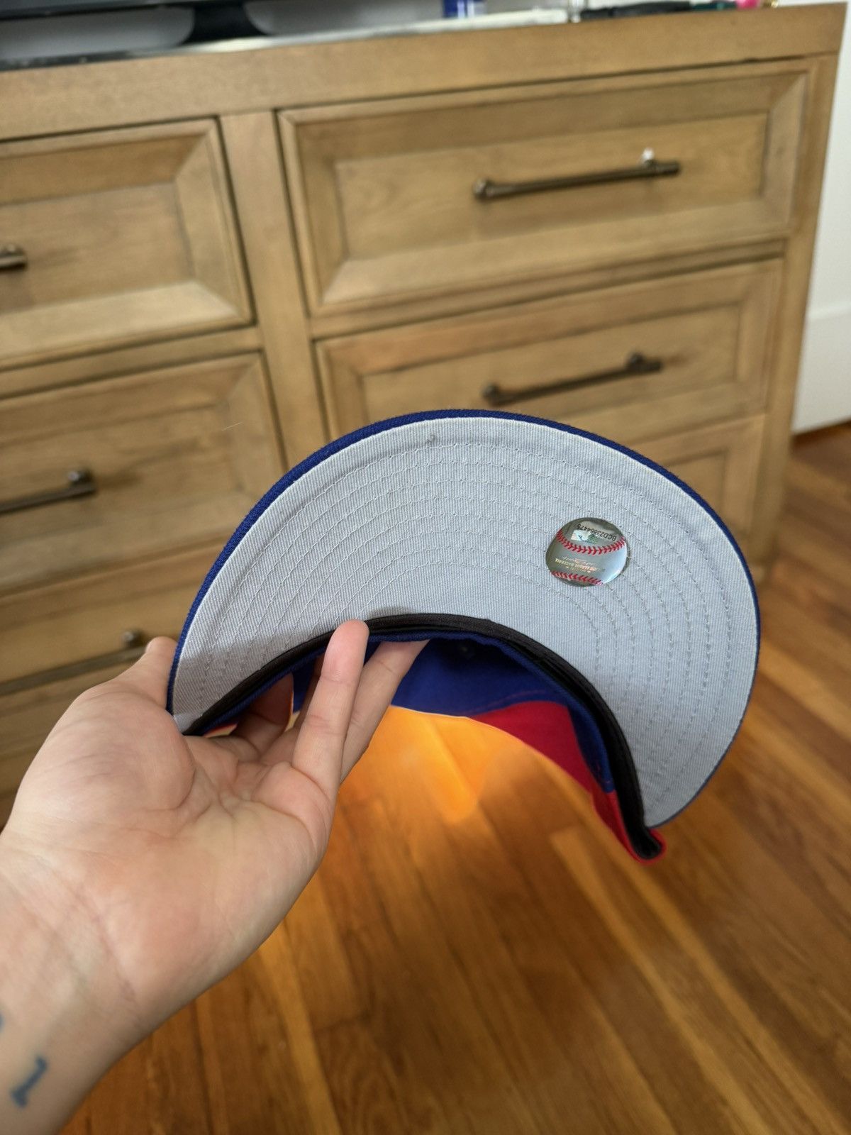 Hat Club Expo Hat Club 7 3/8 Grey Brim Size ONE SIZE - 2 Thumbnail
