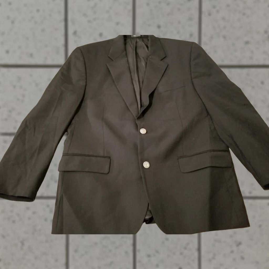 Michael Kors Mens Michael Kors Wool Jacket Blazer 42R Blue Sports Size 42R - 1 Thumbnail