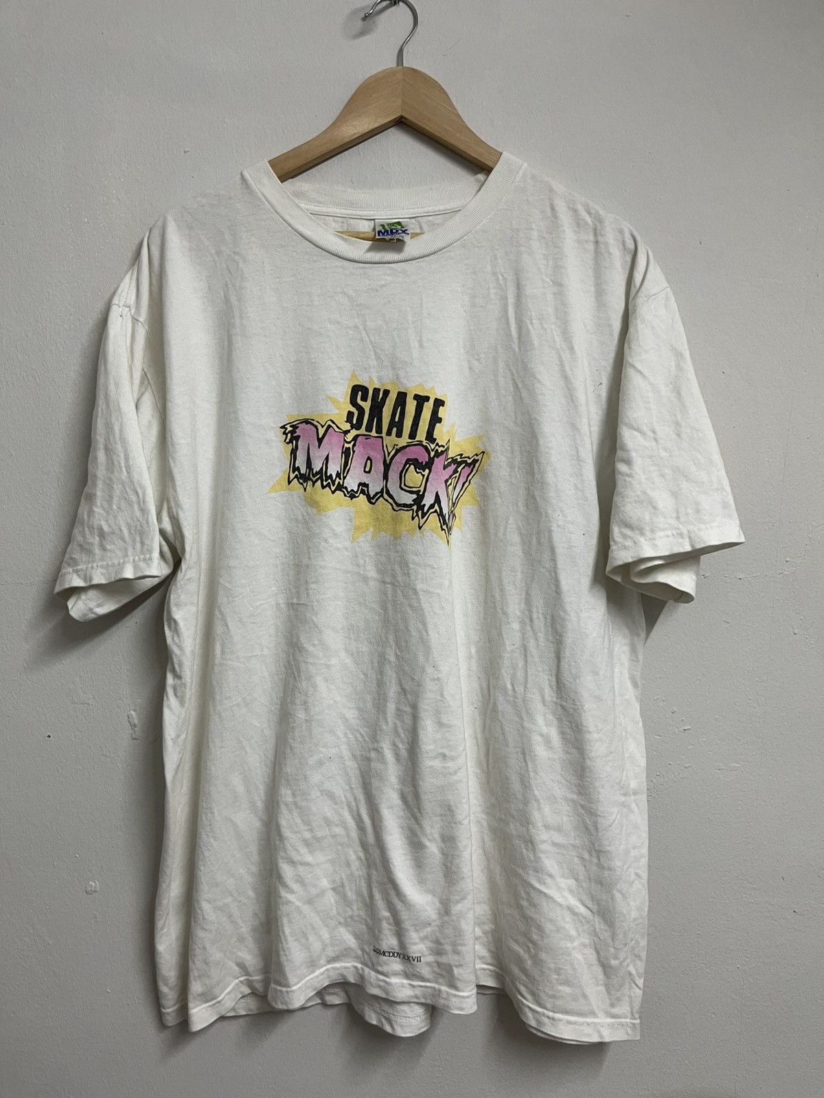 Vintage 💥Mackdaddy Y2K SKATE MACK XL T Shirts Size US XL / EU 56 / 4 - 1 Thumbnail