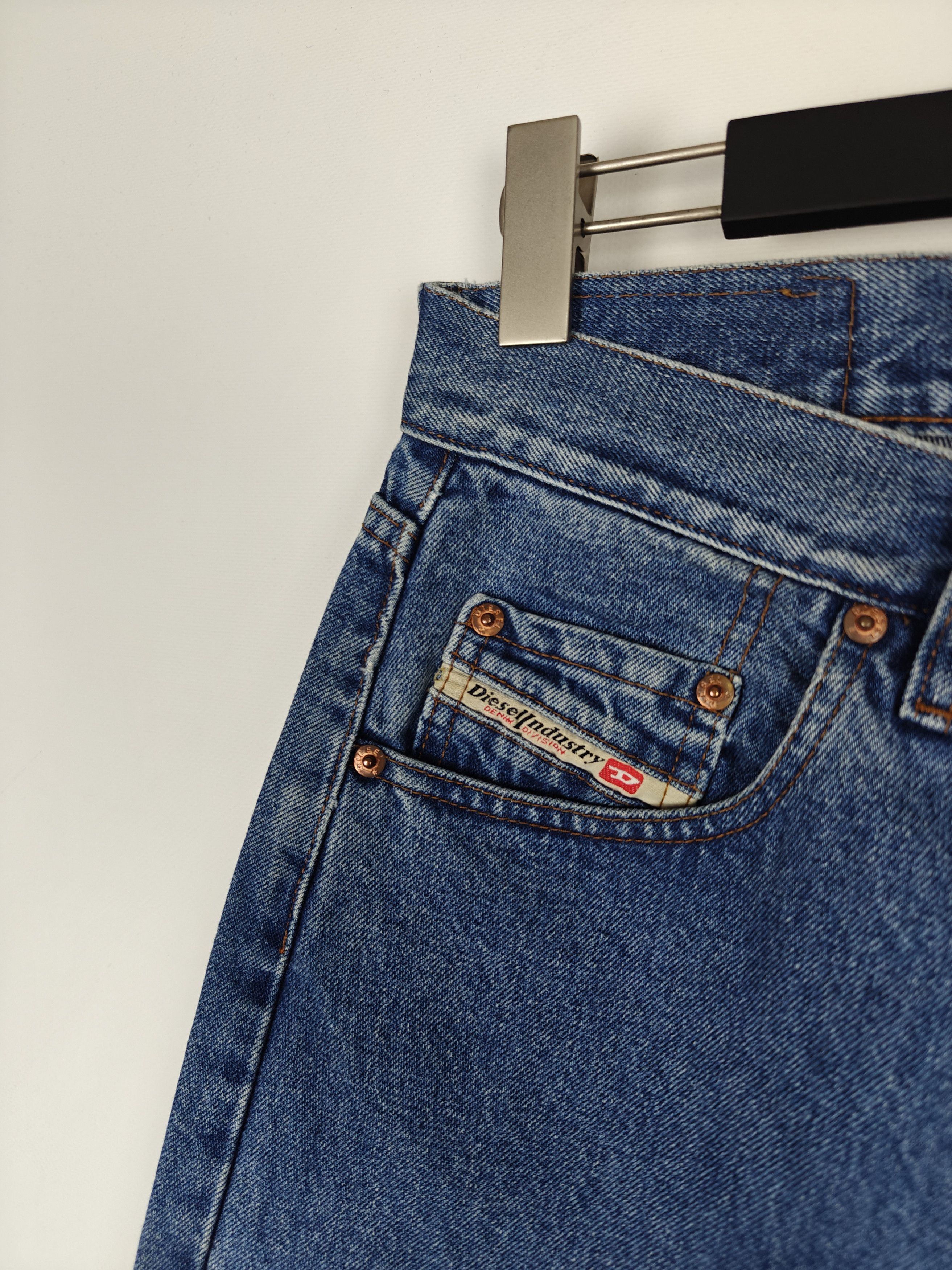 Diesel Diesel Industry Denim Jeans VTG Pants Blue sz 33 (31x31) Size US 31 - 4 Thumbnail