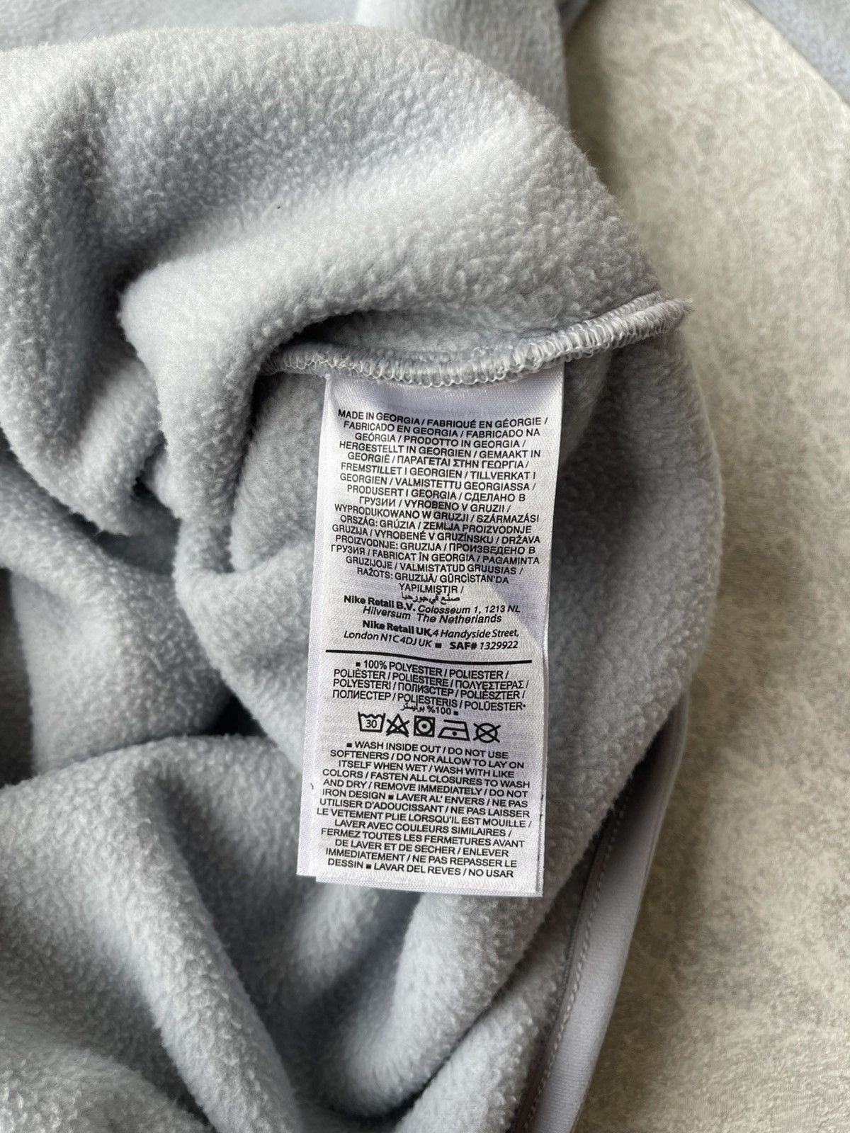 Nike × Nike ACG × Vintage Nike Fleece Center Swoosh Sweatshirt Size US S / EU 44-46 / 1 - 8 Thumbnail