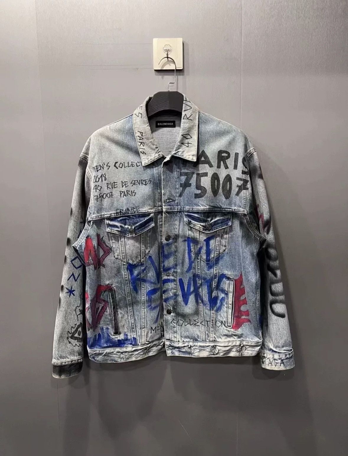Balenciaga Balenciaga logo Jacket Size US M / EU 48-50 / 2 - 1 Thumbnail