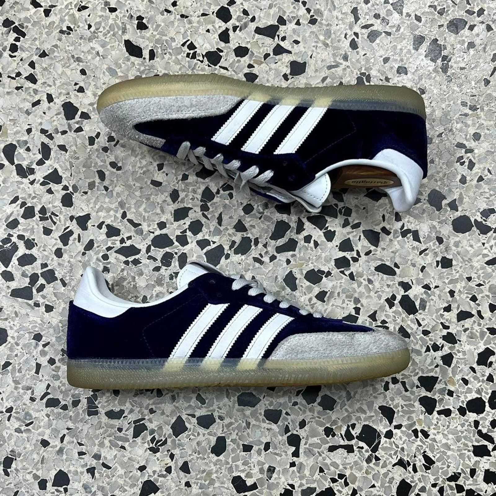 Adidas ADIDAS 4/20 PURPLE HAZE SAMBA W/ SECRET STASH POCKET: Size US 9 / EU 42 - 4 Thumbnail