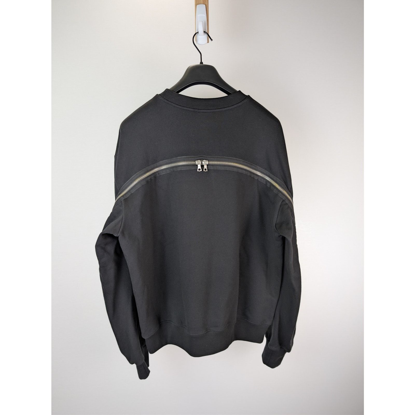 Dries Van Noten o1rshd1 Harson cotton jersey sweatshirt Sweater in Black L Size US L / EU 52-54 / 3 - 14 Thumbnail