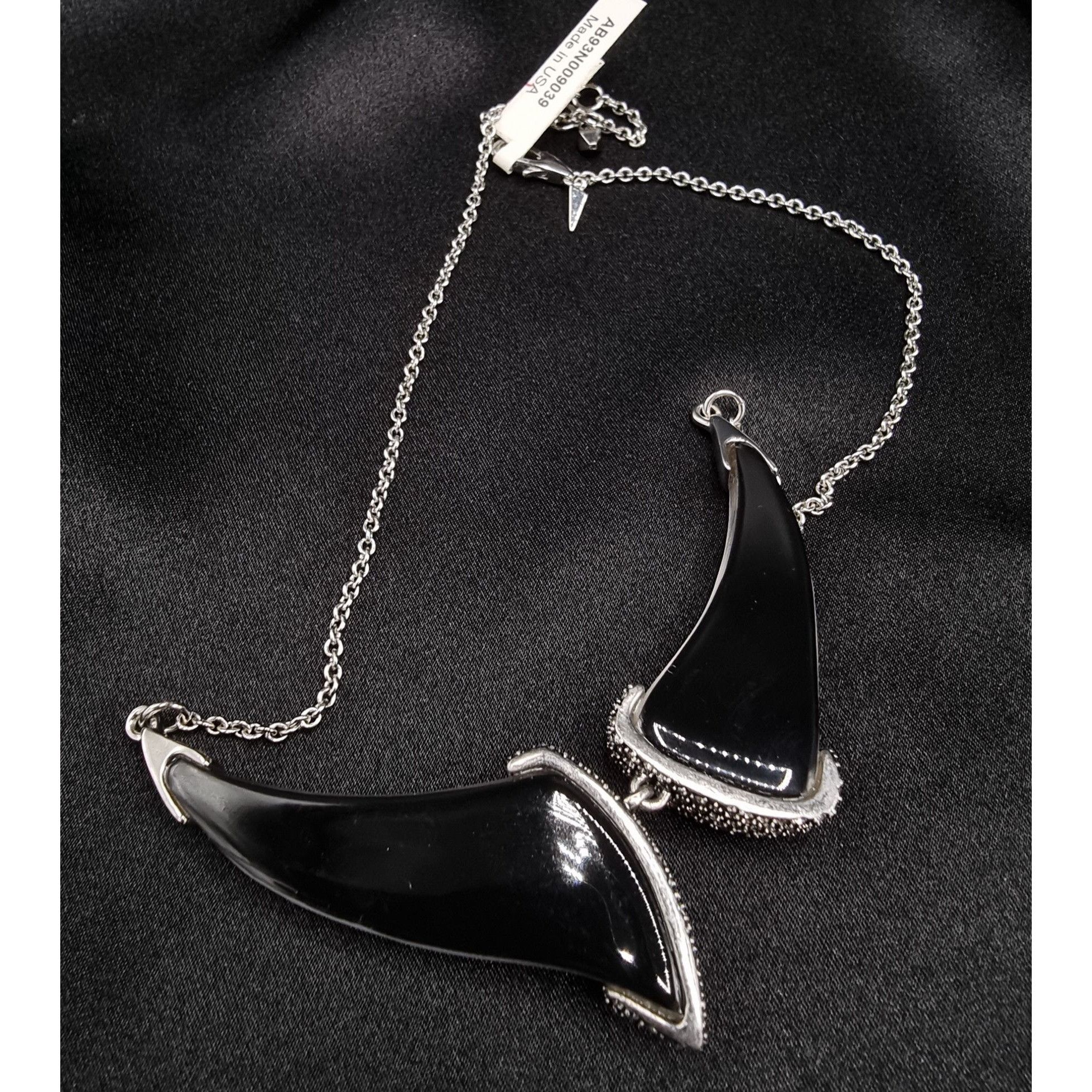 Alexis Bittar Rare Find NEW ALEXIS BITTAR Two-Horn Pendant Necklace Size ONE SIZE - 7 Thumbnail