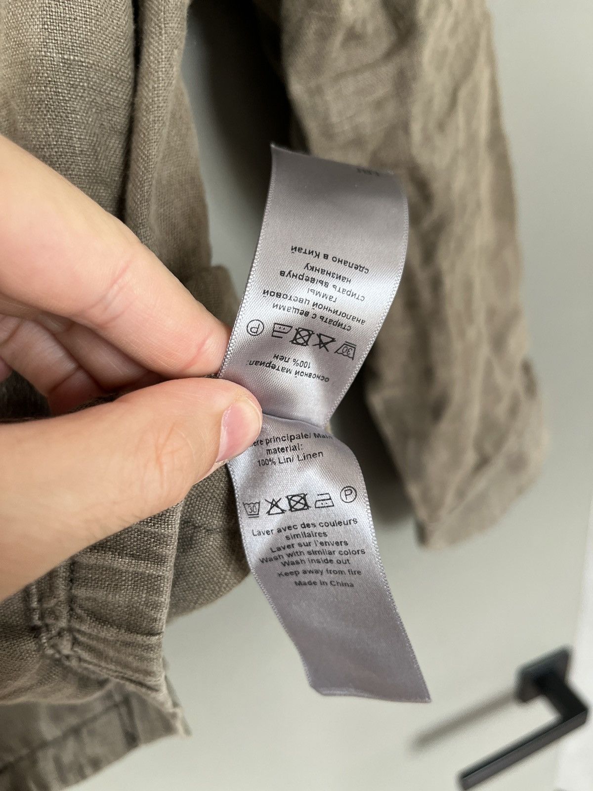 Zadig & Voltaire Zadig & Voltaire Kid Lin Lave Military Linen Jacket Size S / US 4 / IT 40 - 16 Thumbnail