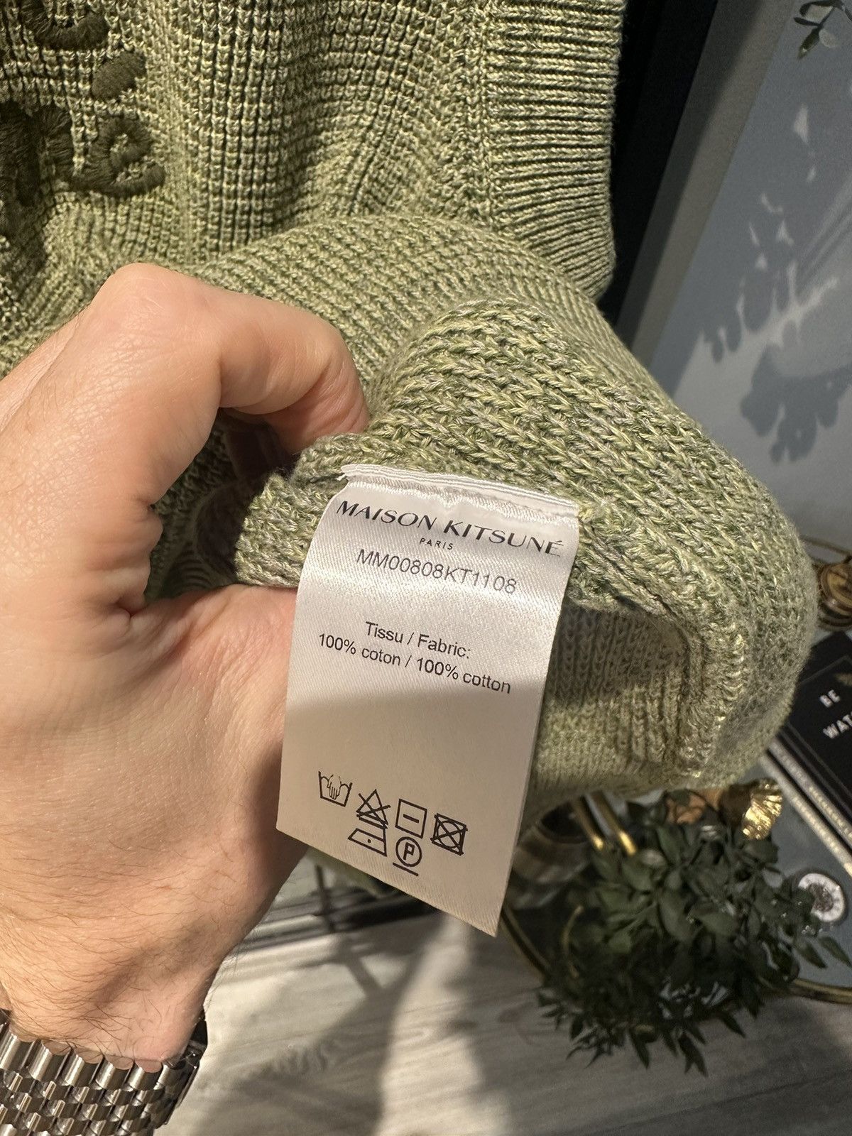 Maison Kitsune Maison Kitsune Oversized Knit Vest Size US L / EU 52-54 / 3 - 5 Thumbnail