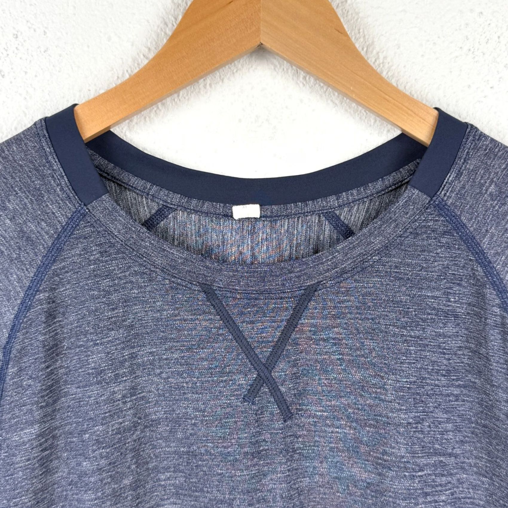 Lululemon Lululemon Metal Vent Tech Tee Men's XL Short Sleeve Shirt Top Navy Size US XL / EU 56 / 4 - 5 Thumbnail