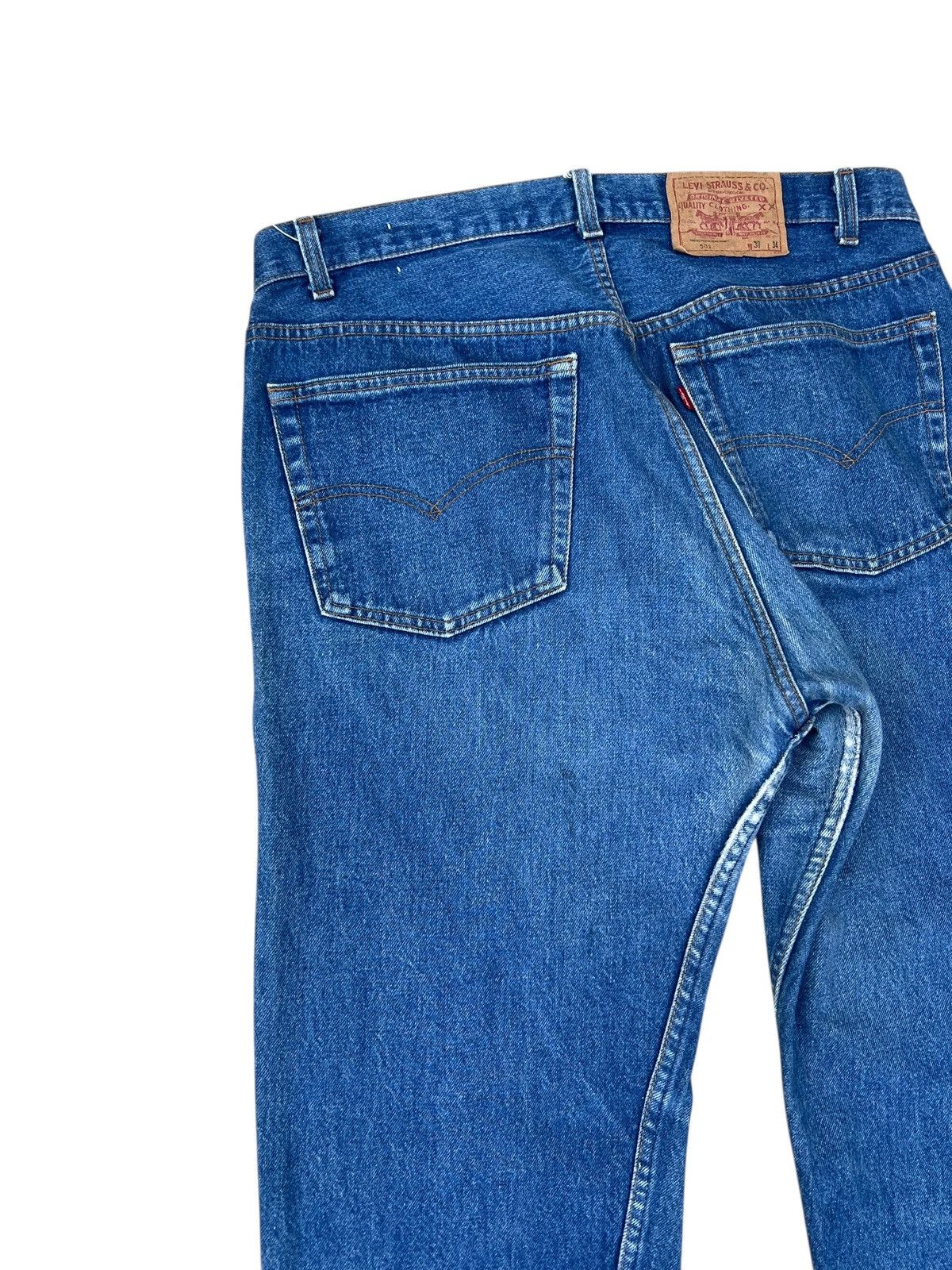Levi's Vintage 1980s Levi’s 501 Fade Blue Denim Jeans Made in Usa Size US 37 - 15 Thumbnail