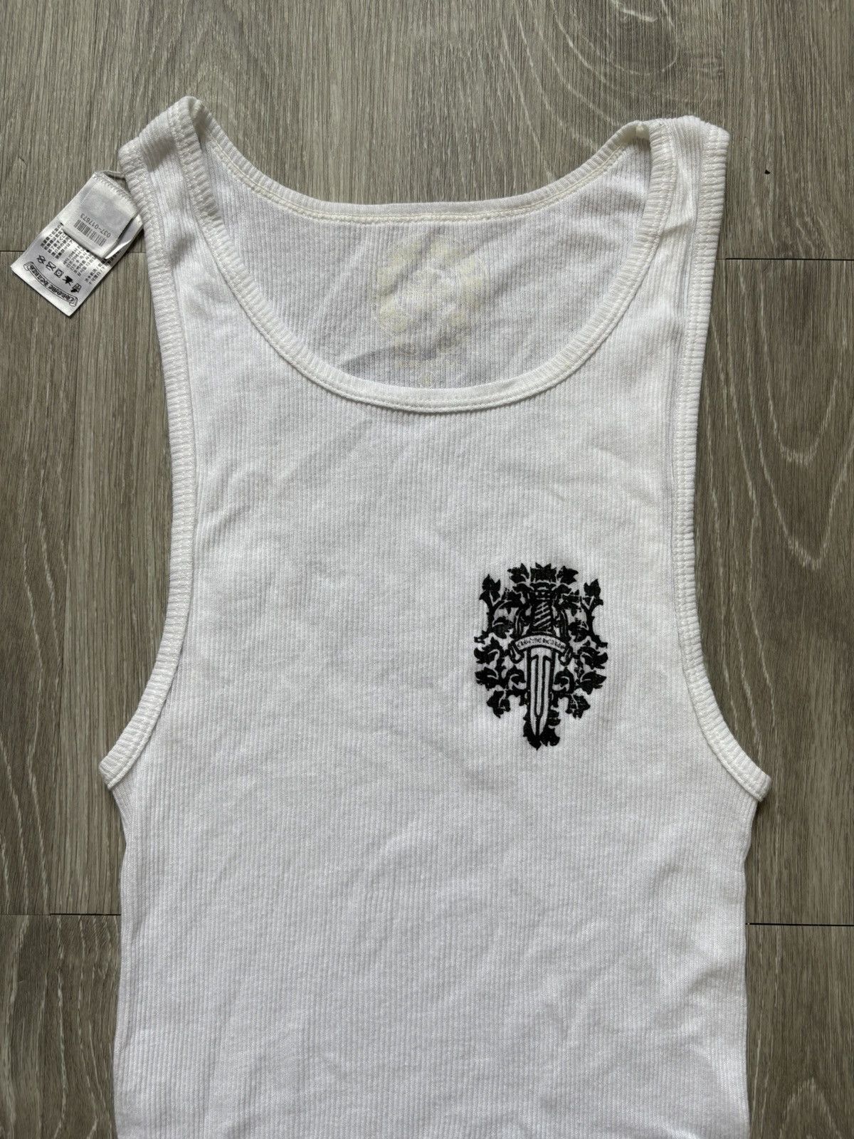 Chrome Hearts Chrome Hearts White Vine Dagger Tank Top Size US M / EU 48-50 / 2 - 4 Thumbnail