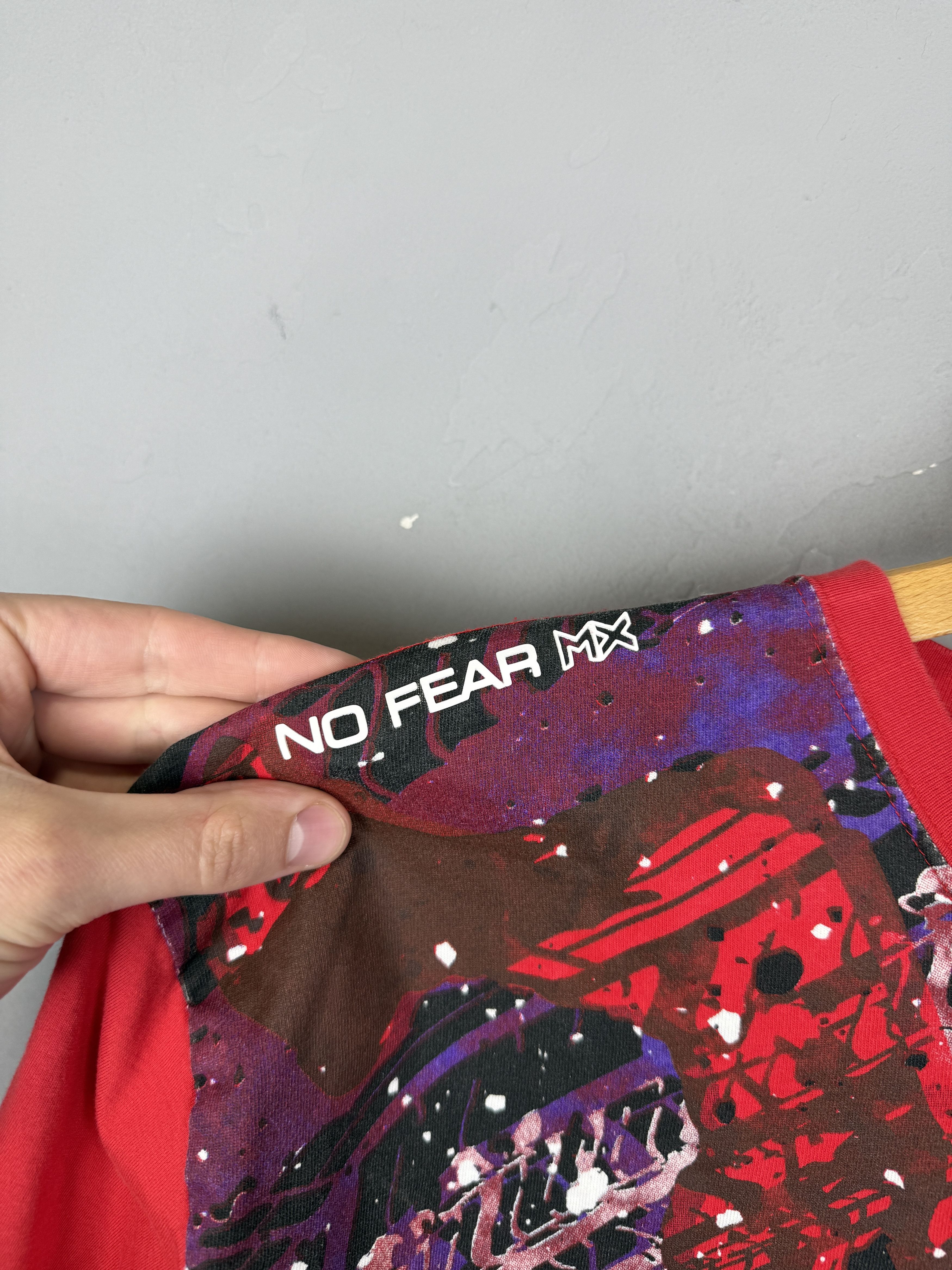 No Fear Vintage No Fear T Shirt AOP Streetwear Painted Crazy Size US XL / EU 56 / 4 - 5 Thumbnail