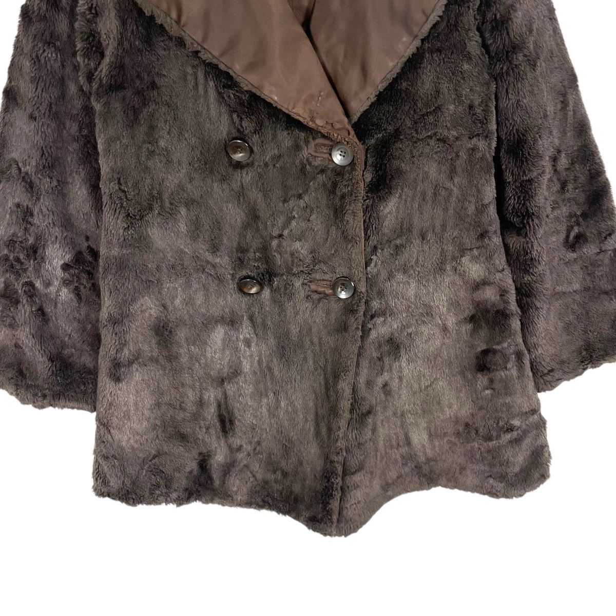 If Six Was Nine Vintage Pinky Dianne Faux Fur Jacket Riversible Jacket Size US S / EU 44-46 / 1 - 7 Thumbnail