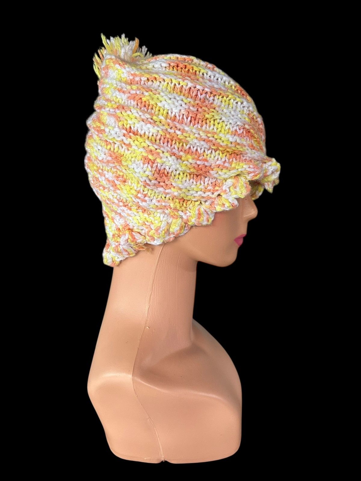 Kapital Crochet Knitted Handmade Beanie Hats Size ONE SIZE - 3 Thumbnail
