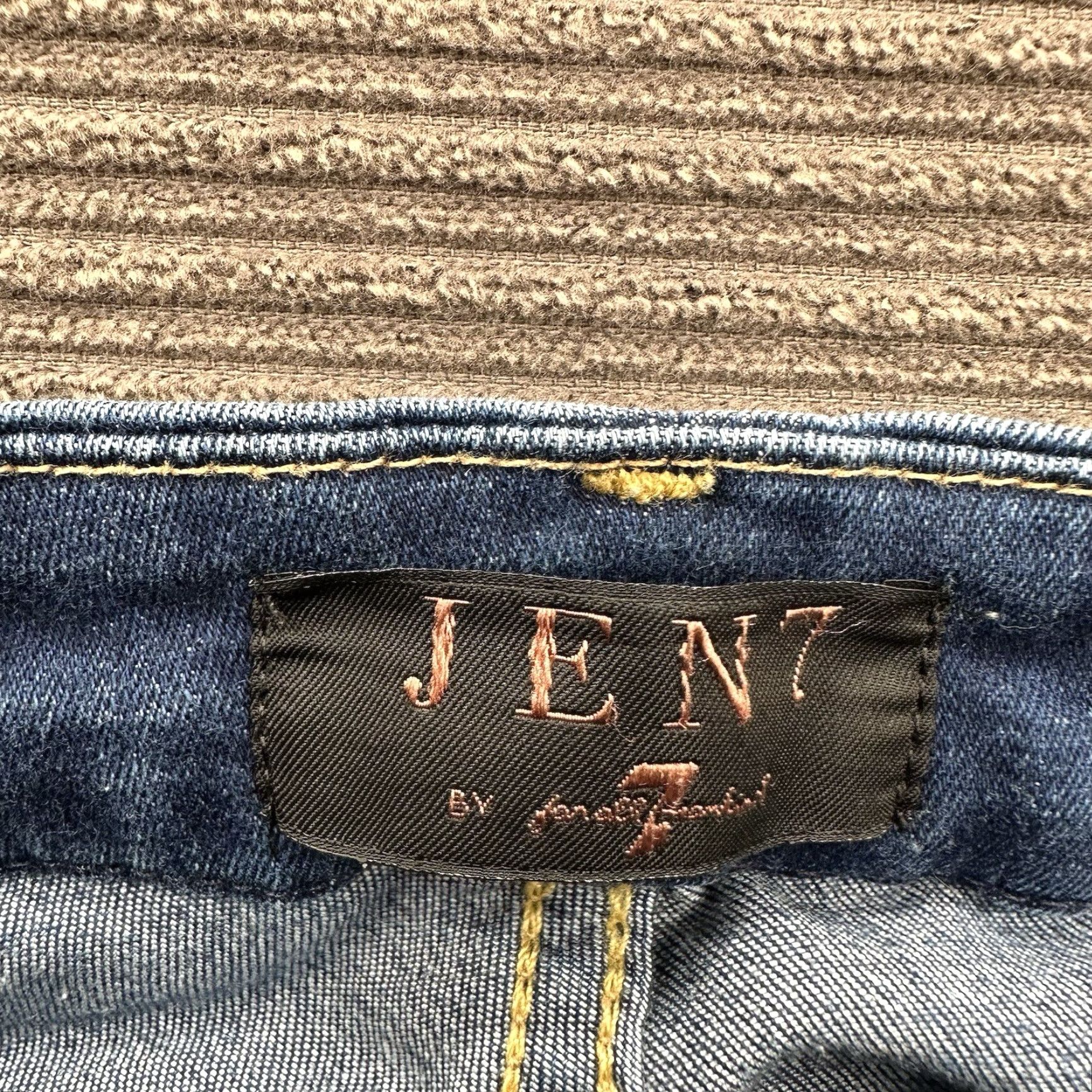 7 For All Mankind 7 For All Mankind Jeans Women 6 Denim Ankle Skinny High Rise Blue Slim Pattern Solid City College Preppy Womens Size 28" / US 6 / IT 42 - 4 Thumbnail