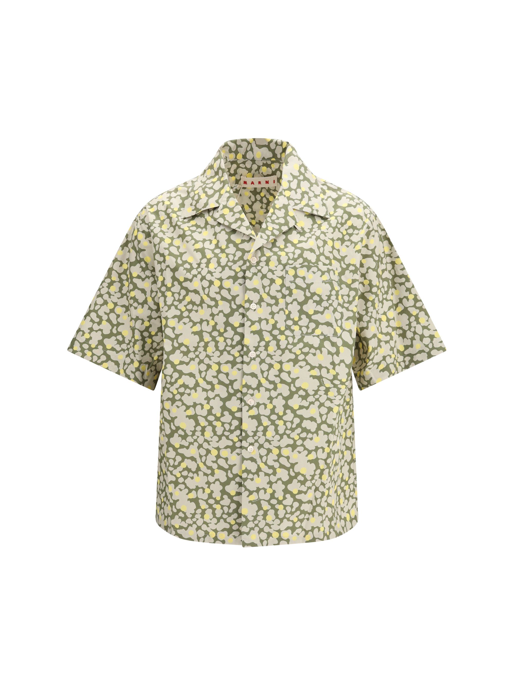 Marni Short-sleeve all-over print Shirt Size US M / EU 48-50 / 2 - 1 Thumbnail
