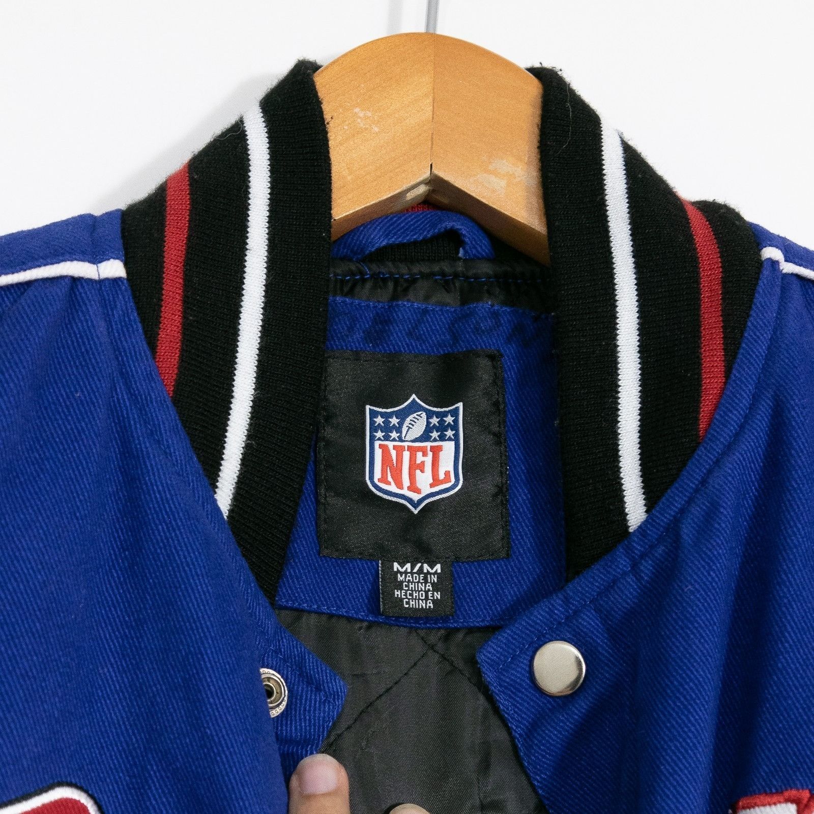 NFL New York Giants Bomber Jacket Mens Medium - Super Bowl XLVI Size US M / EU 48-50 / 2 - 5 Thumbnail