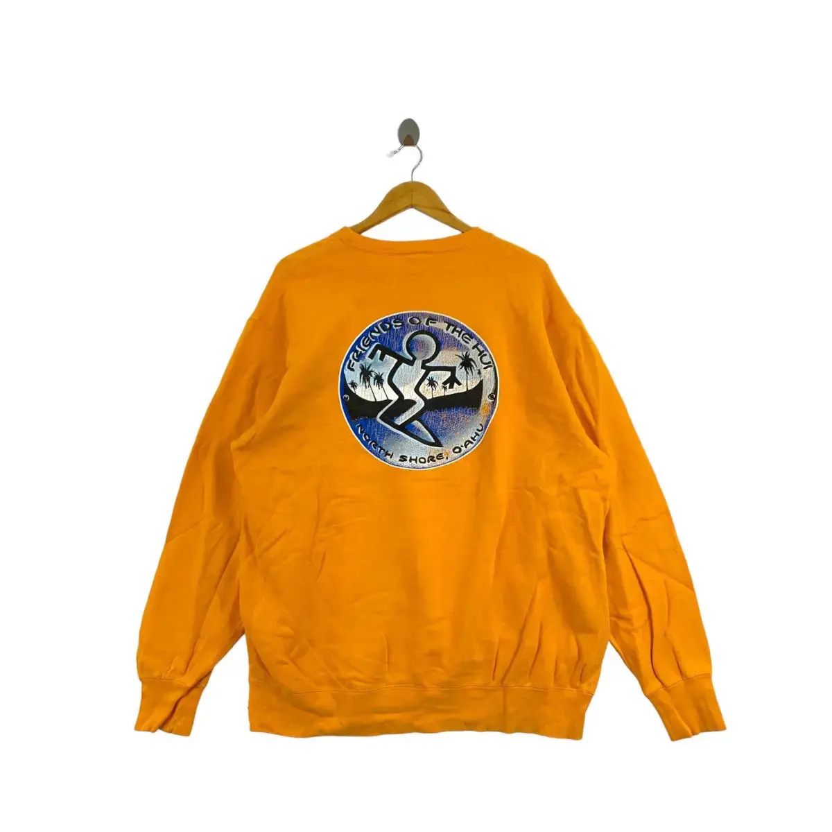 Vintage Vintage DA HUI HAWAII Surf Big Brand Print Mustard Size US L / EU 52-54 / 3 - 1 Thumbnail