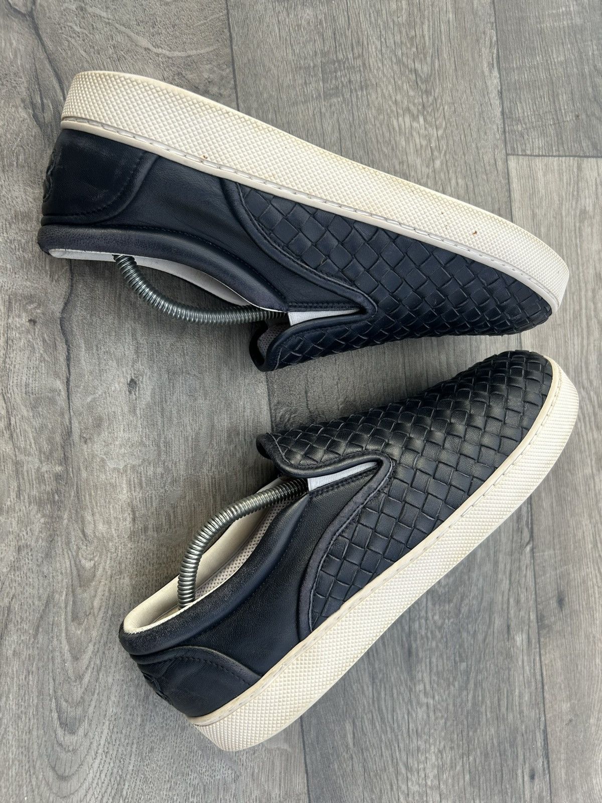 Bottega Veneta Bottega Veneta Dodger Intrecciato leather slip-on sneakers. Size US 7.5 / EU 40-41 - 7 Thumbnail