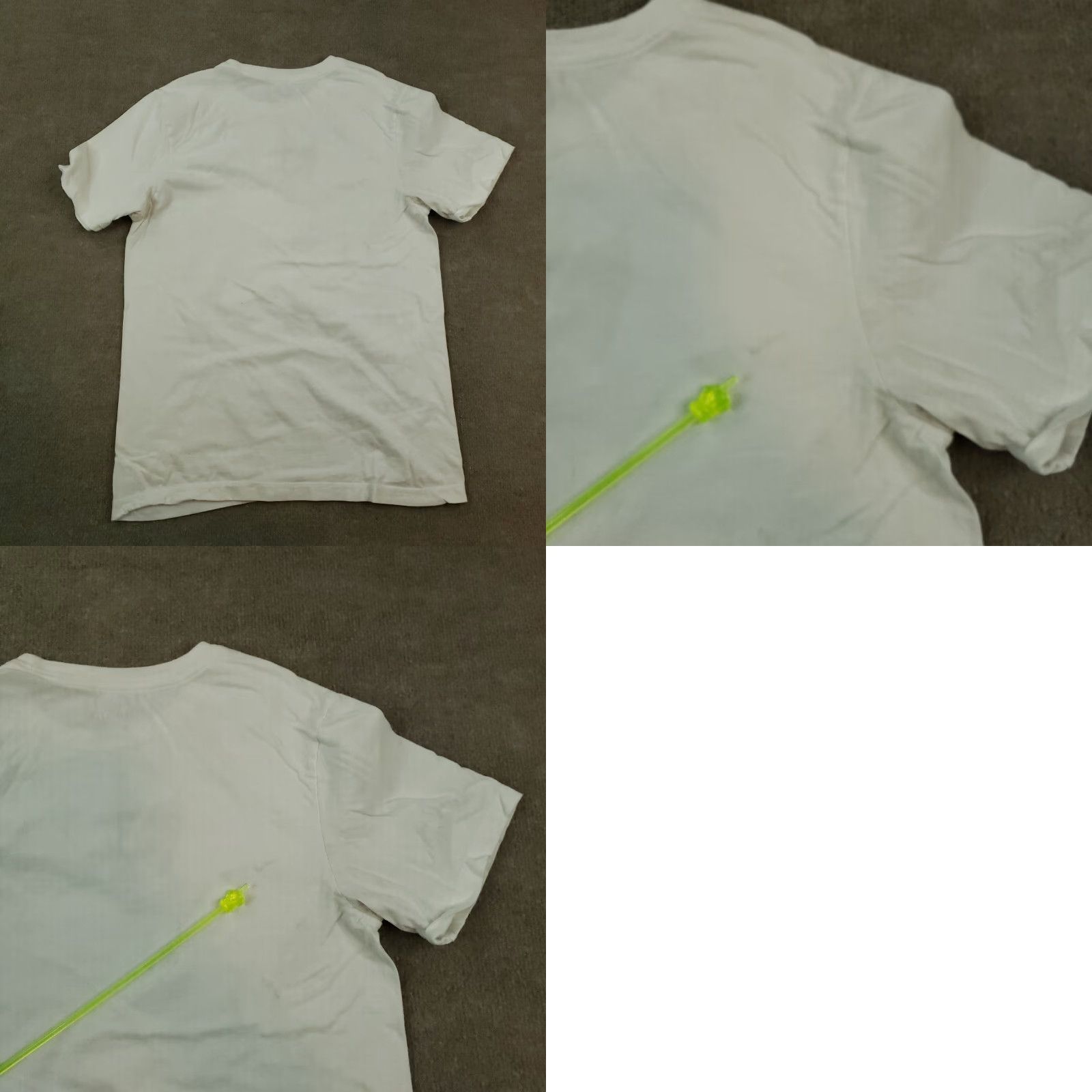 Nike Nike T-shirt Mens Small White Swoosh Crew Neck Short Sleeve Casual Athletic Cotton Slim Fit Size US S / EU 44-46 / 1 - 8 Thumbnail