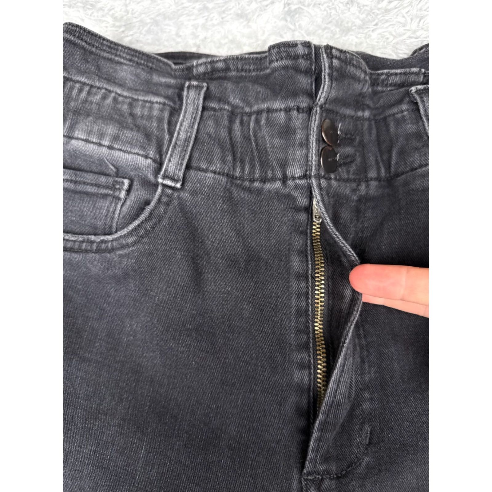 Vintage VINTAGE? No, Joes Jeans Women 28 Black Denim The Honor High Rise Vintage Straight Cotton 27x27 Size 28" / US 6 / IT 42 - 5 Thumbnail