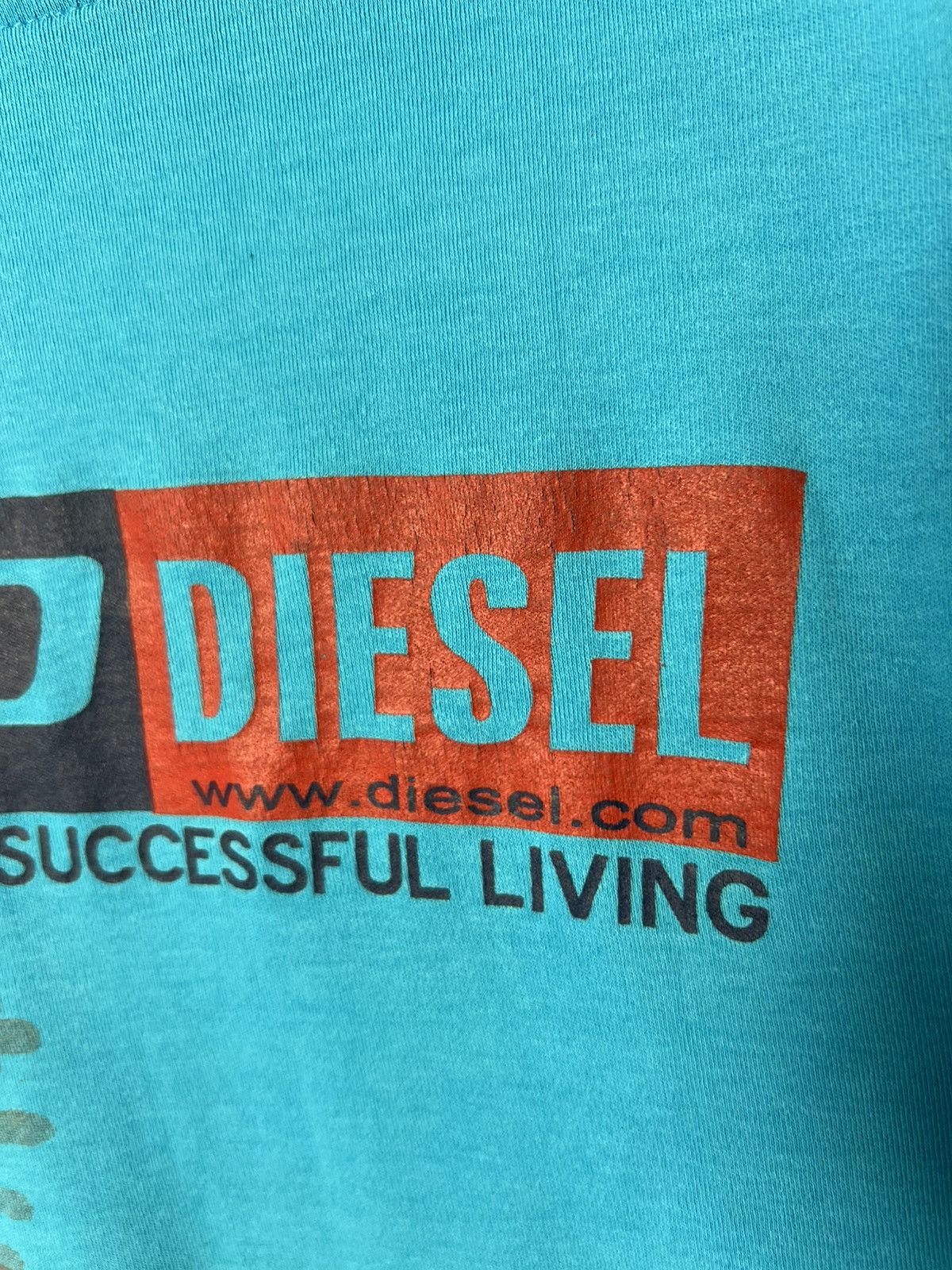Diesel Rare Vintage Diesel Big Logo Tee Men’s T-Shirt Size S-M Size US M / EU 48-50 / 2 - 6 Thumbnail
