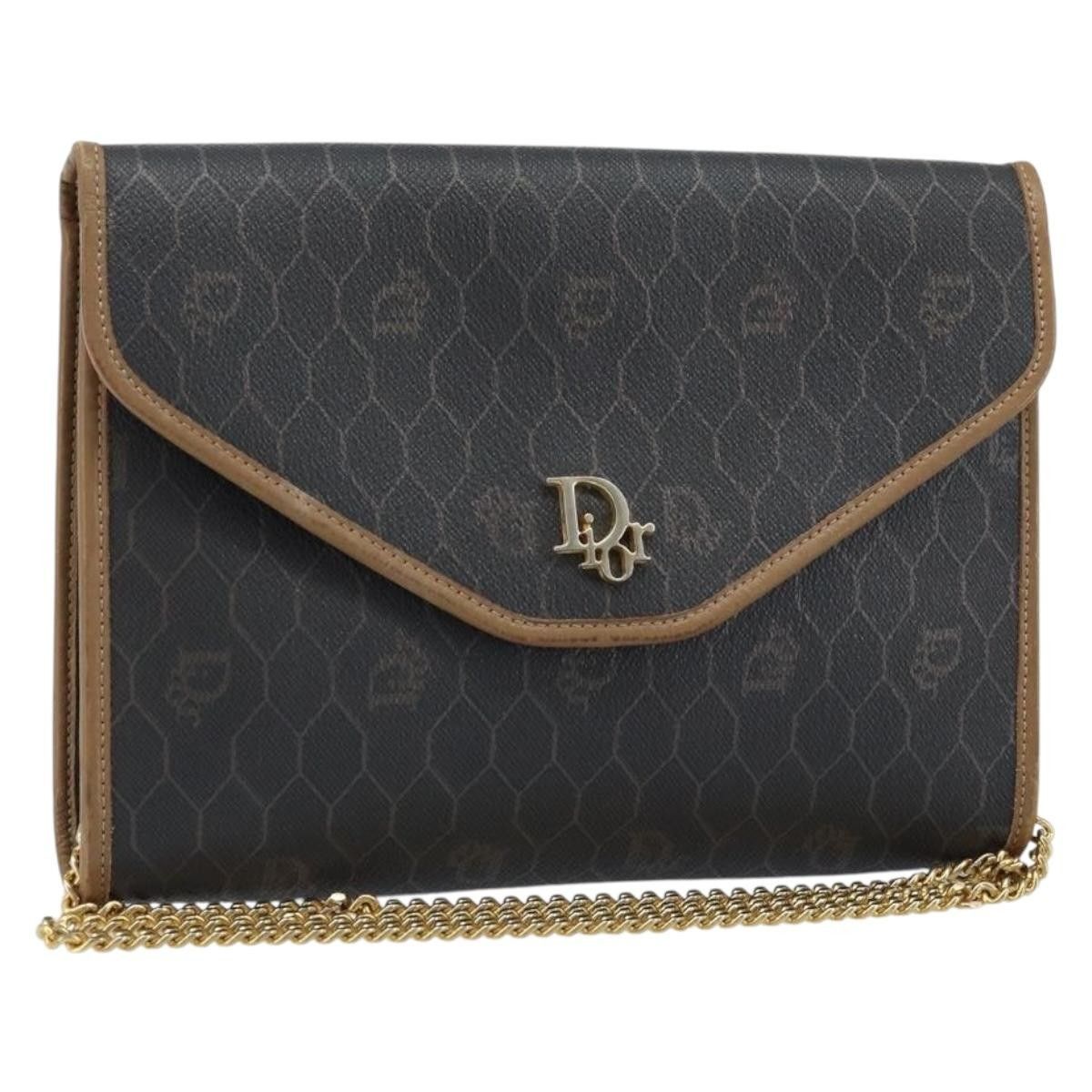 Dior Christian Dior Vintage Honeycomb chain Canvas Size ONE SIZE - 1 Thumbnail