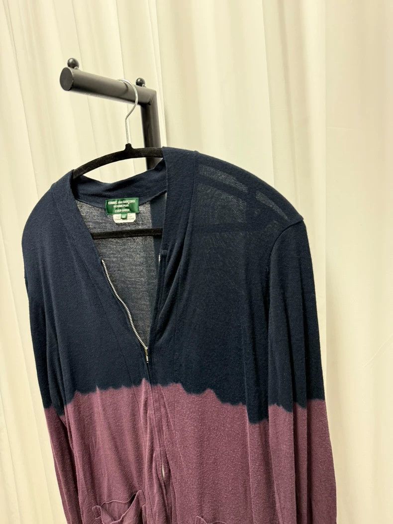 Comme des Garcons Comme Des Garcons Decolorized knitted zipper cardigan Size US M / EU 48-50 / 2 - 4 Thumbnail