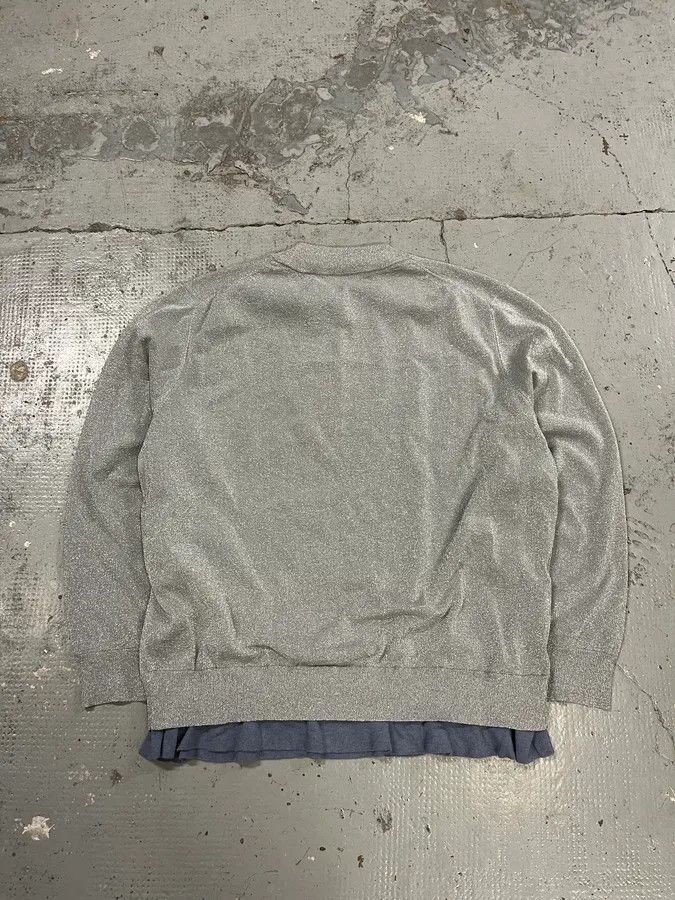 Acne Studios SS2014 Acne Studios Grey Layered Sweater Size US S / EU 44-46 / 1 - 8 Thumbnail