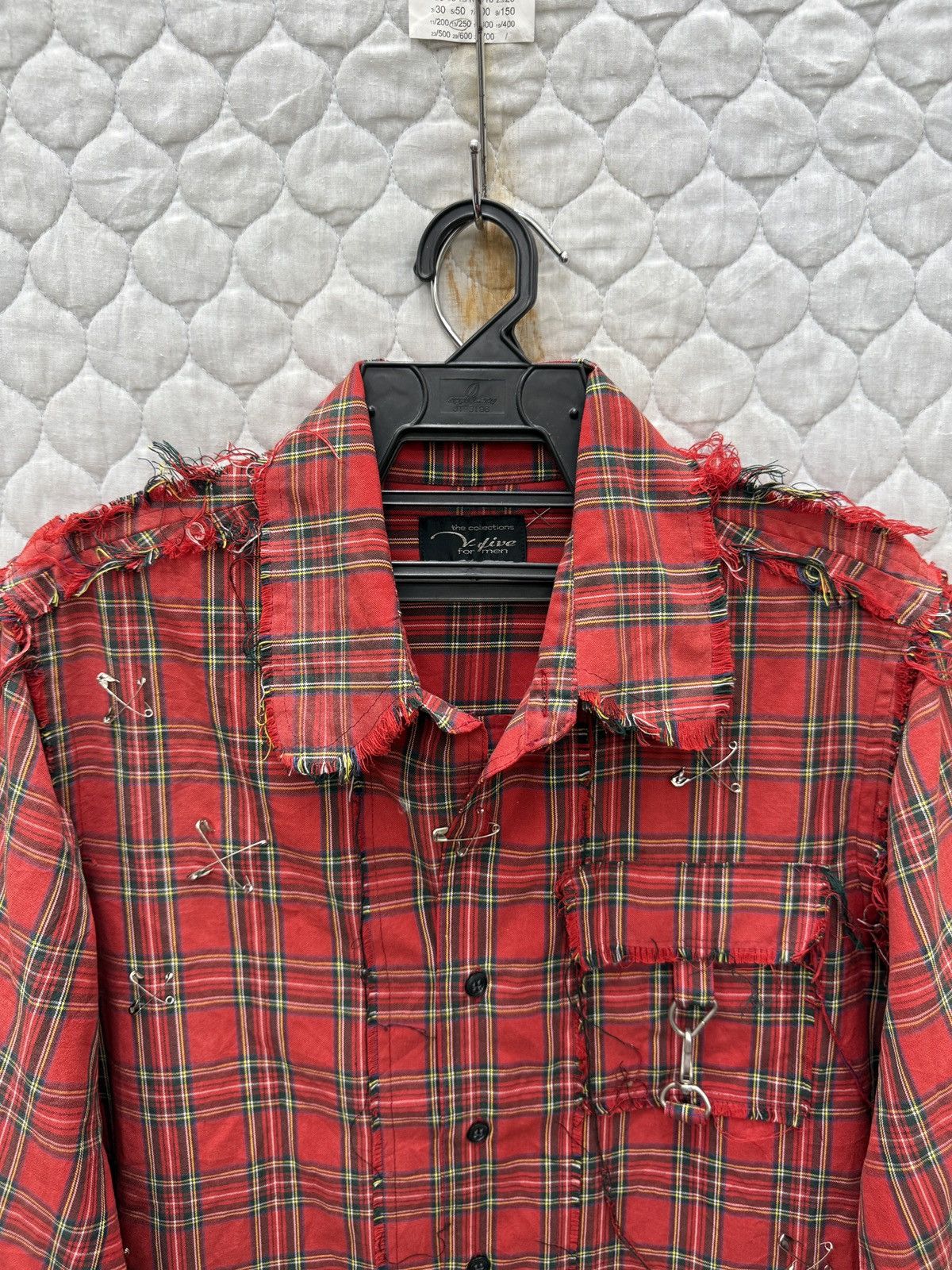 Seditionaries 🔥🔥🔥ARCHIVE V-DIVE FOR MEN TARTAN PUNK SHIRTS Size US M / EU 48-50 / 2 - 4 Thumbnail