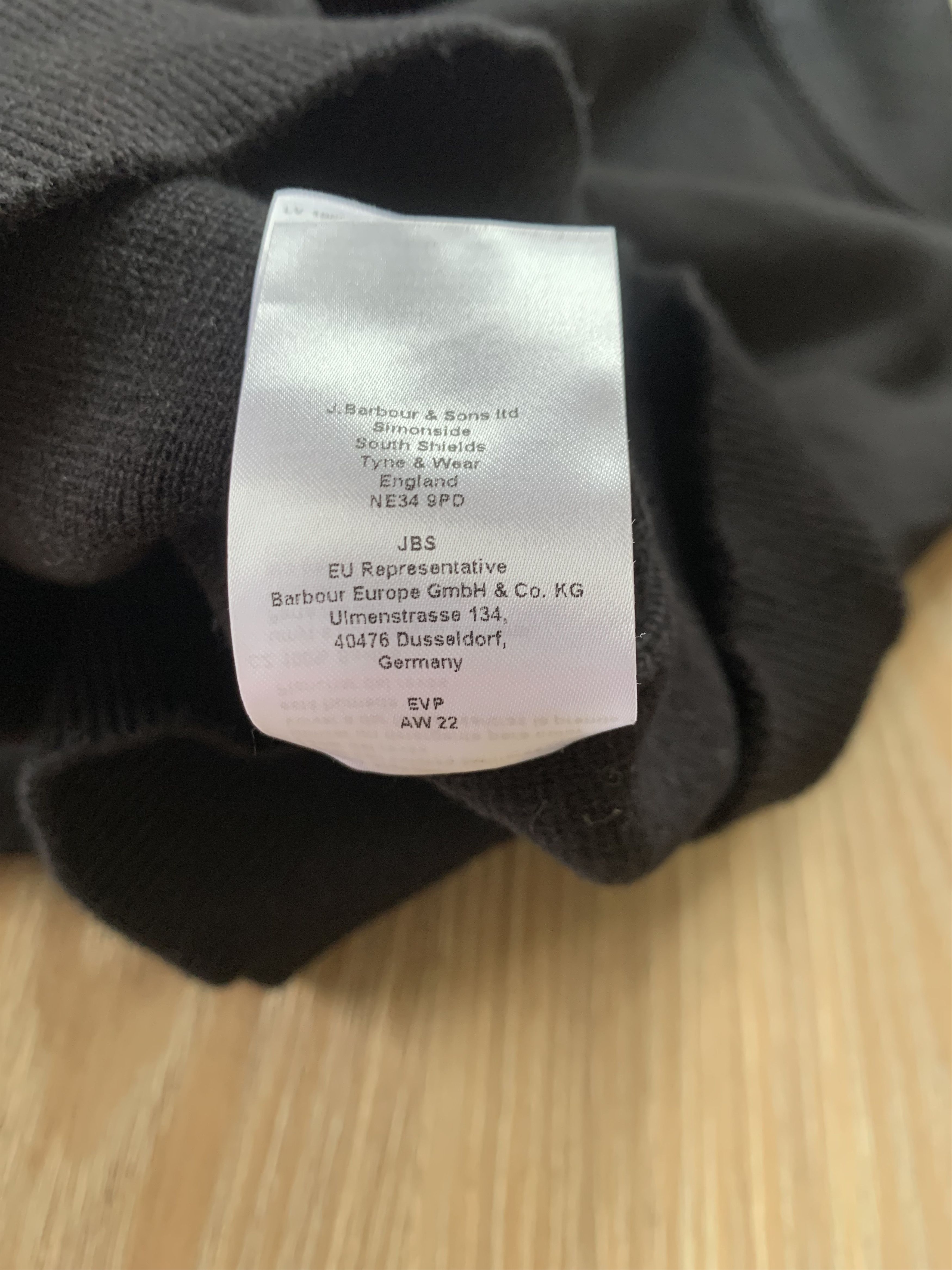 Barbour Barbour International Cotton Black Hoodie Size M / US 6-8 / IT 42-44 - 9 Thumbnail