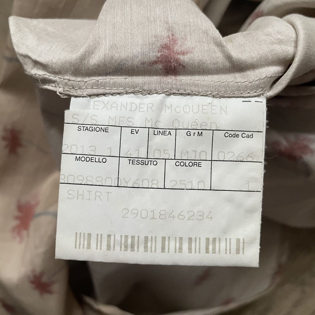 Alexander McQueen Alexander McQueen Mainline SS13 SAMPLE Silk Blend Shirt Size US L / EU 52-54 / 3 - 8 Thumbnail