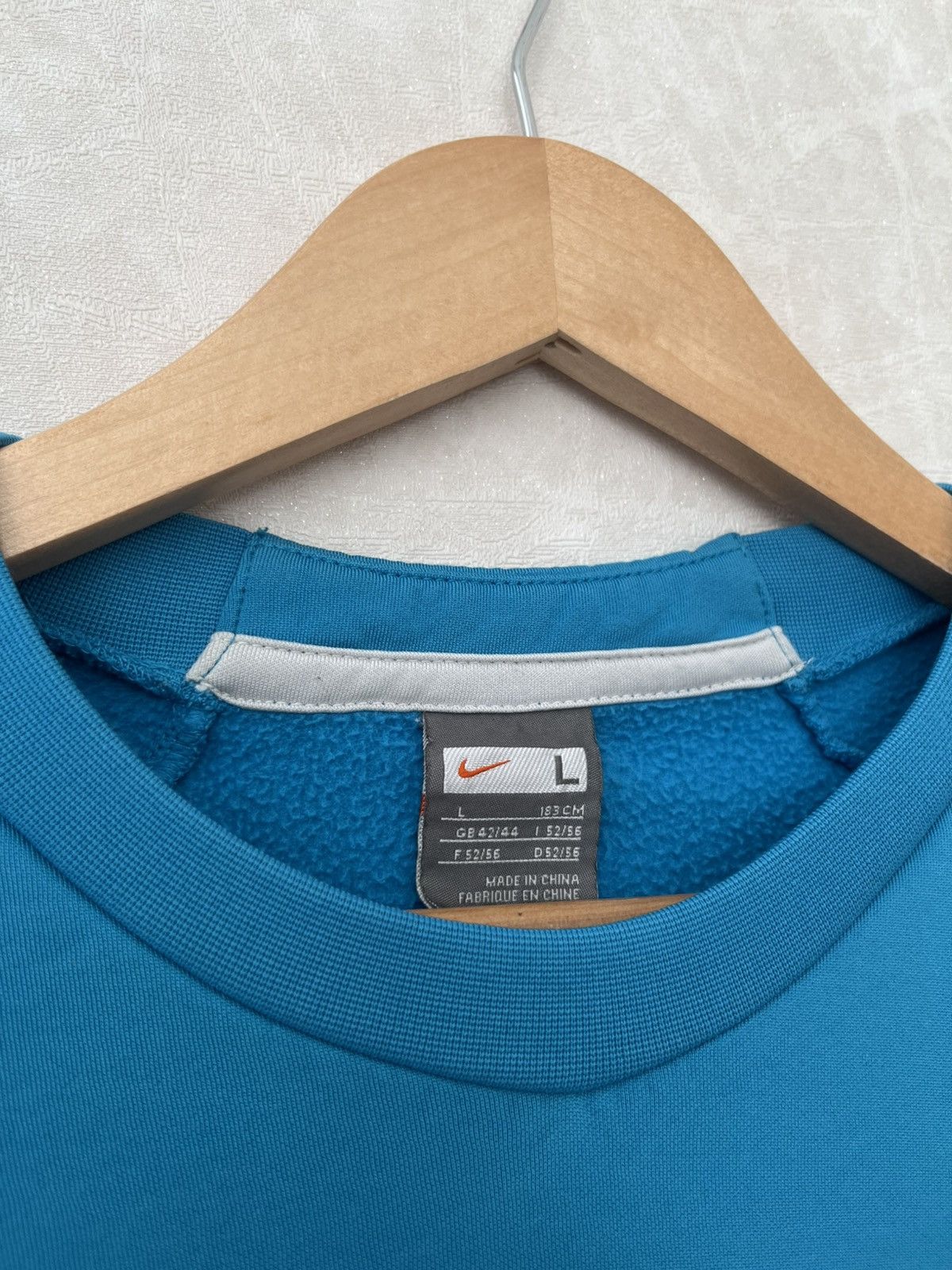 Nike PSV Eindhoven Nike Football Sweatshirt #9 Weber 00s Size US L / EU 52-54 / 3 - 3 Thumbnail