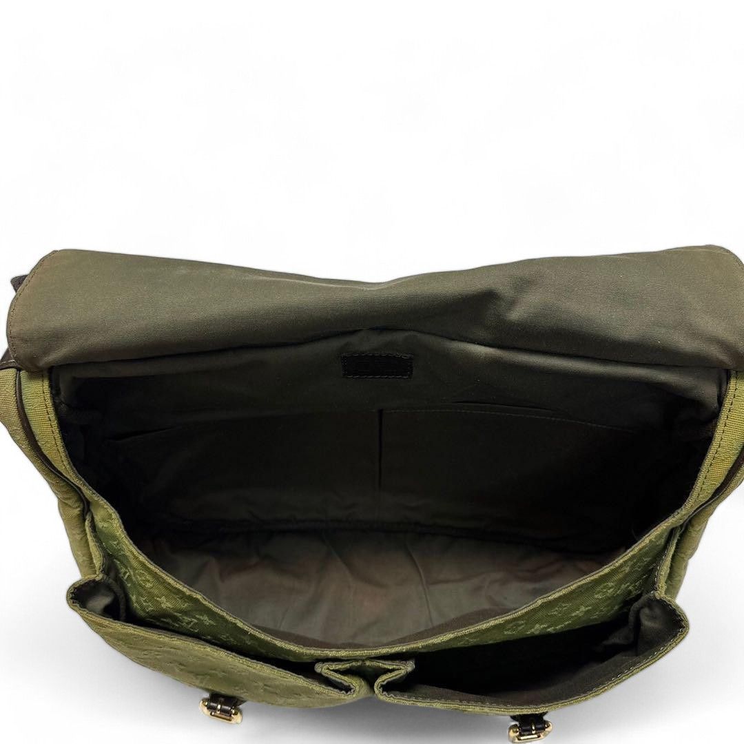 Louis Vuitton Louis Vuitton - Mini Monogram Sac Maman LV Mesh Khaki Size ONE SIZE - 7 Thumbnail