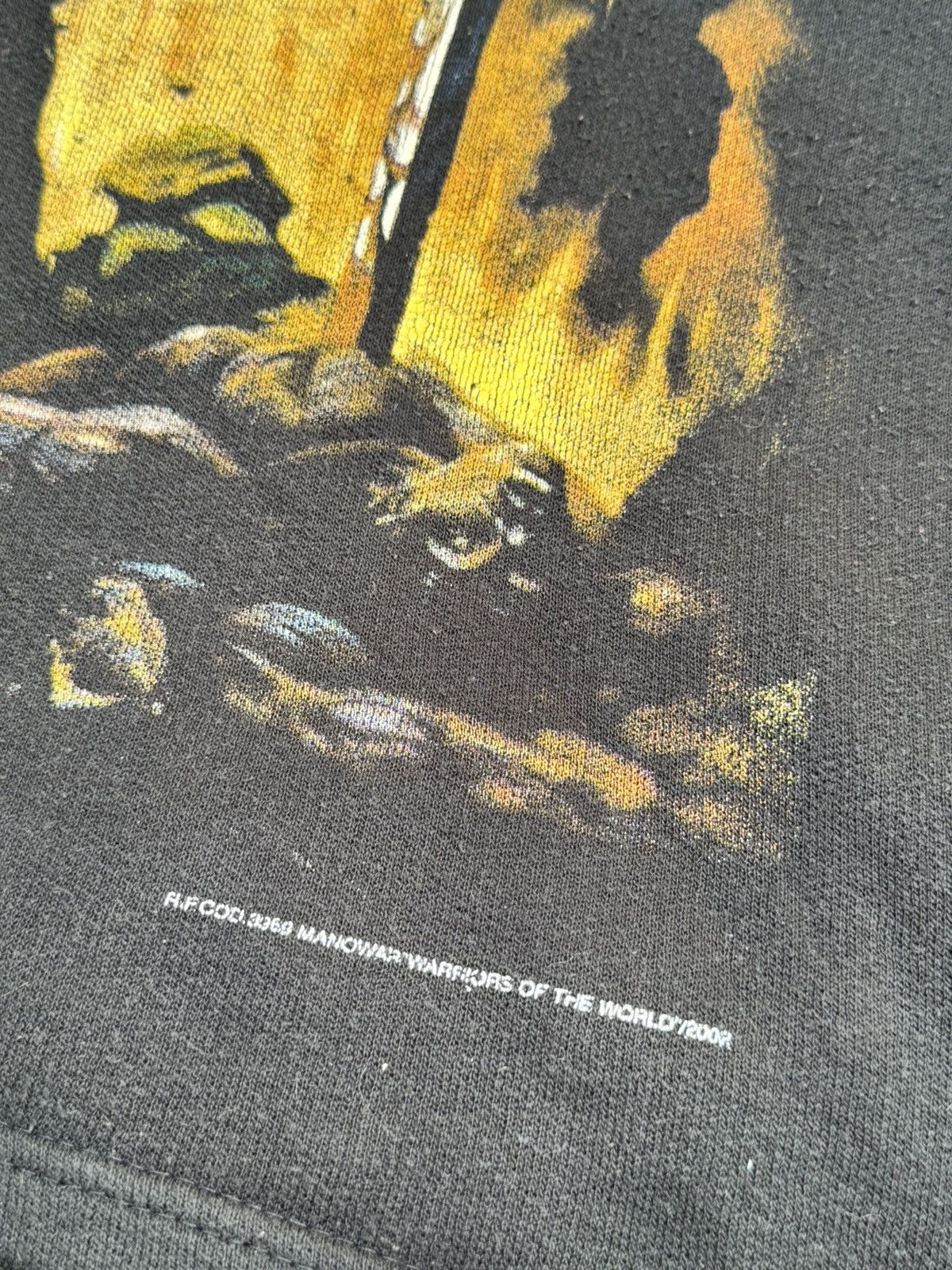 Vintage Vintage manowar warriors of the world 2002 Size US L / EU 52-54 / 3 - 6 Thumbnail
