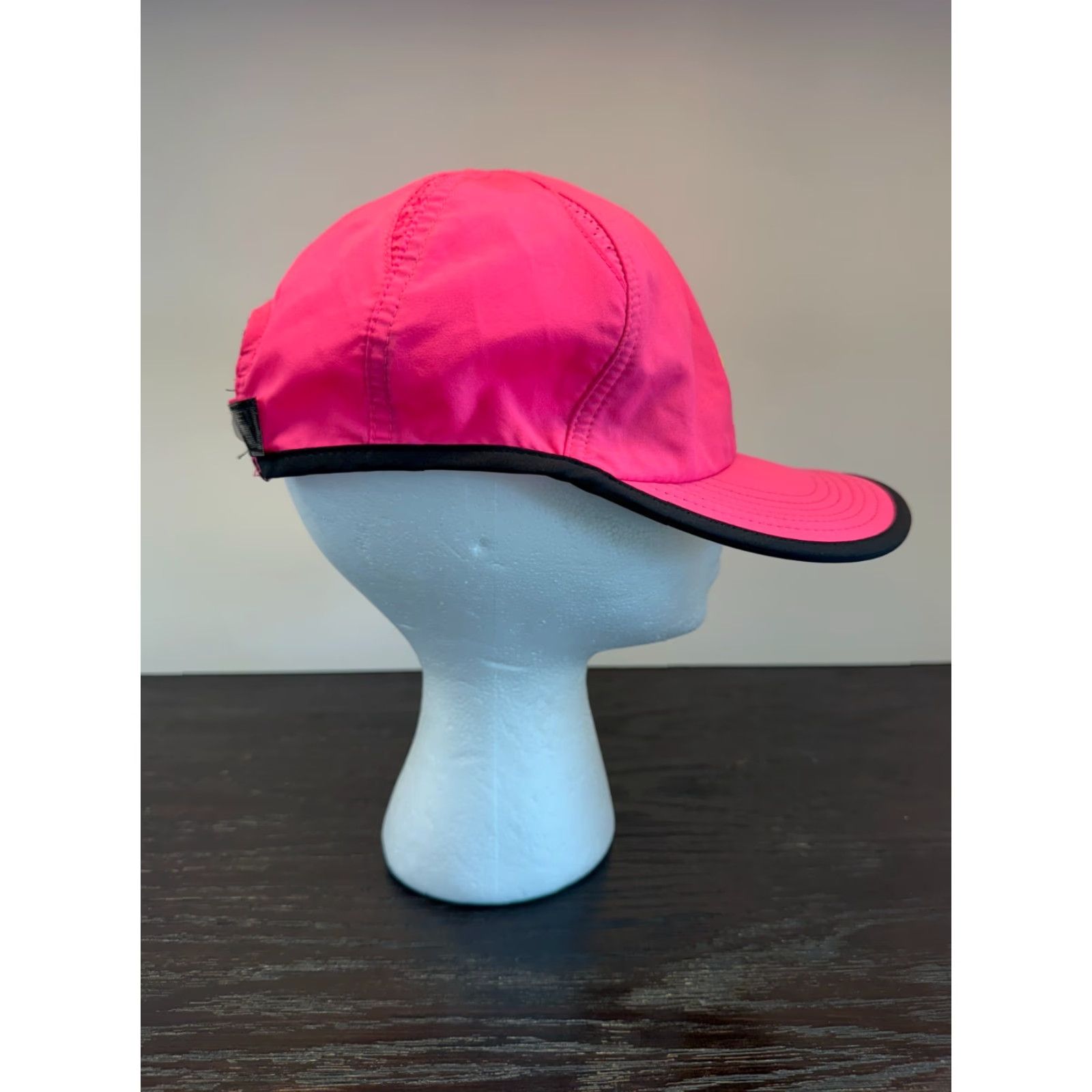 Nike Nike Dri-Fit Hat Cap Mens One Size Pink Featherlight Strapback Lightweight Breathable Adjustable Baseball Cap Size ONE SIZE - 3 Thumbnail