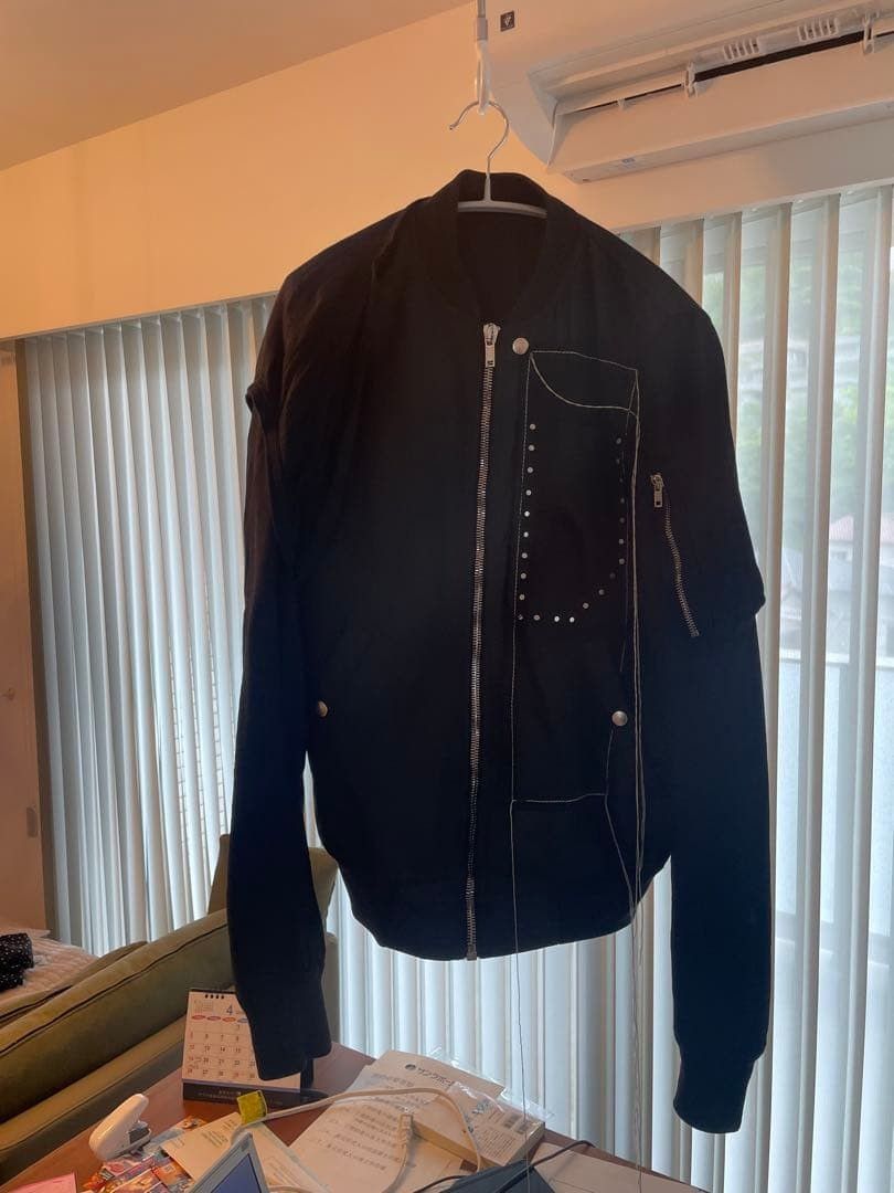 Rick Owens 19SS BABEL Flight bomber jacket Size US S / EU 44-46 / 1 - 3 Thumbnail