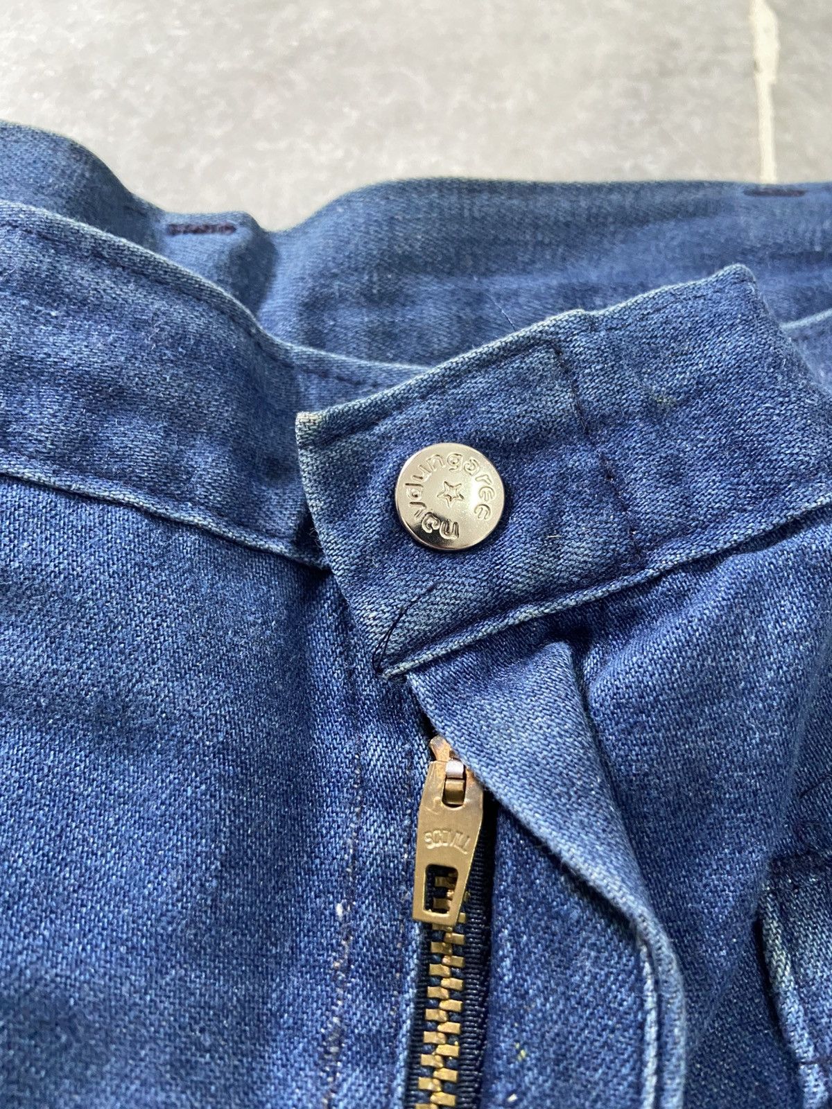 Naval Clothing Factory Vintage Navdungaree Navy Sailor Utility Pants Size US 33 - 2 Thumbnail