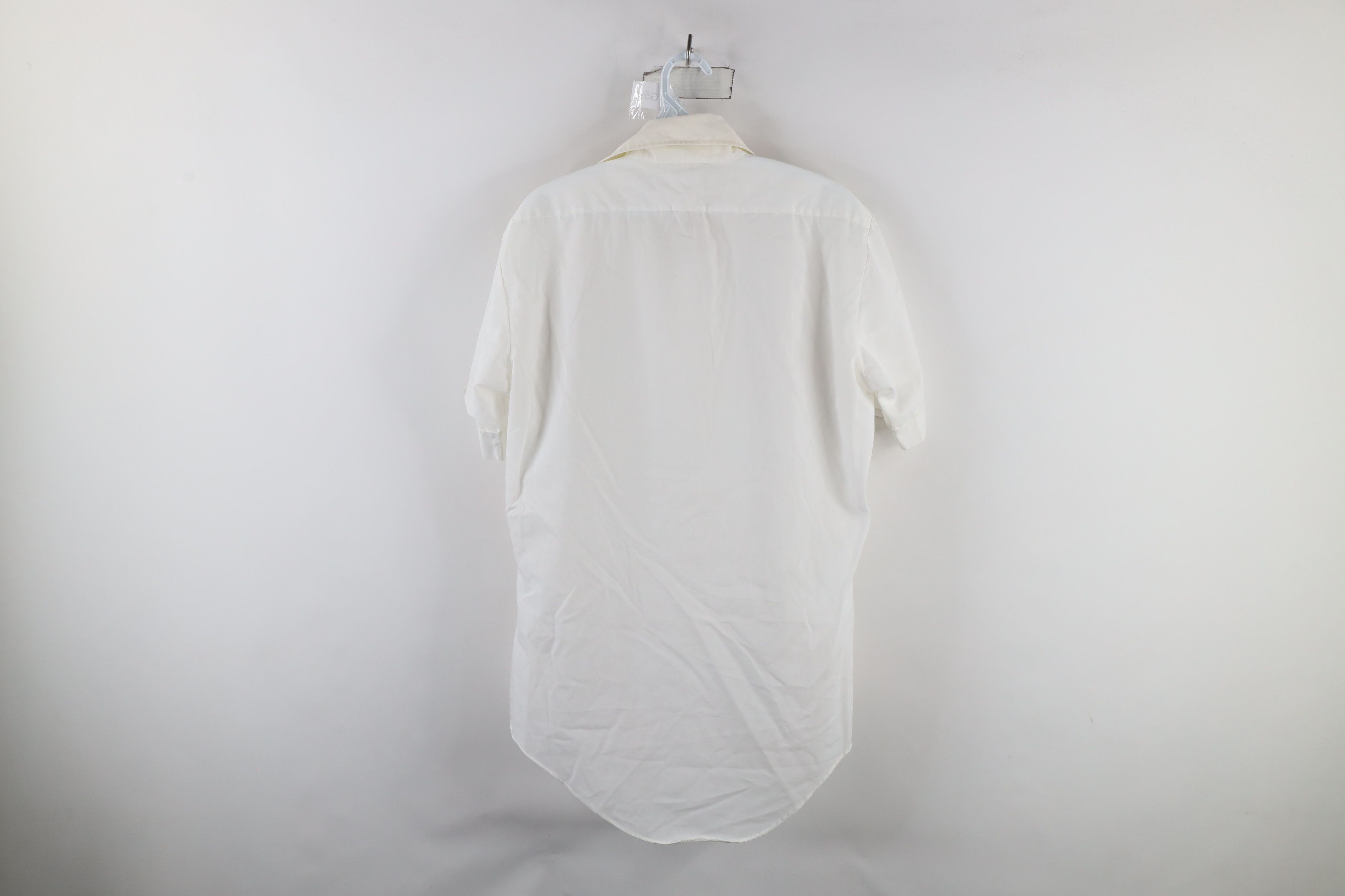 Vintage Vintage 70s Streetwear Short Sleeve Collared Button Shirt Size US L / EU 52-54 / 3 - 8 Thumbnail