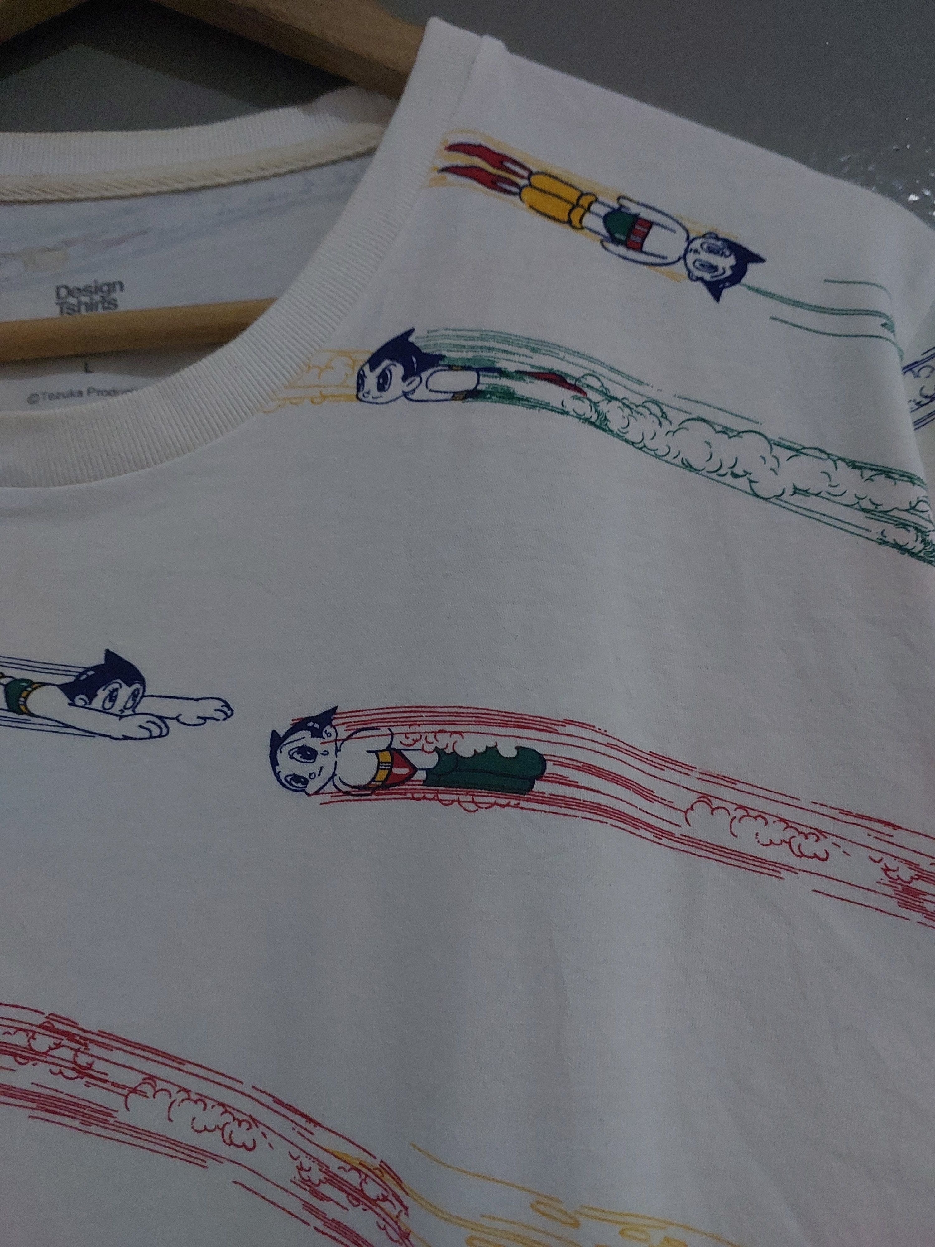Anime ASTROBOY ANIME VINTAGE T SHIRT Size US L / EU 52-54 / 3 - 11 Thumbnail
