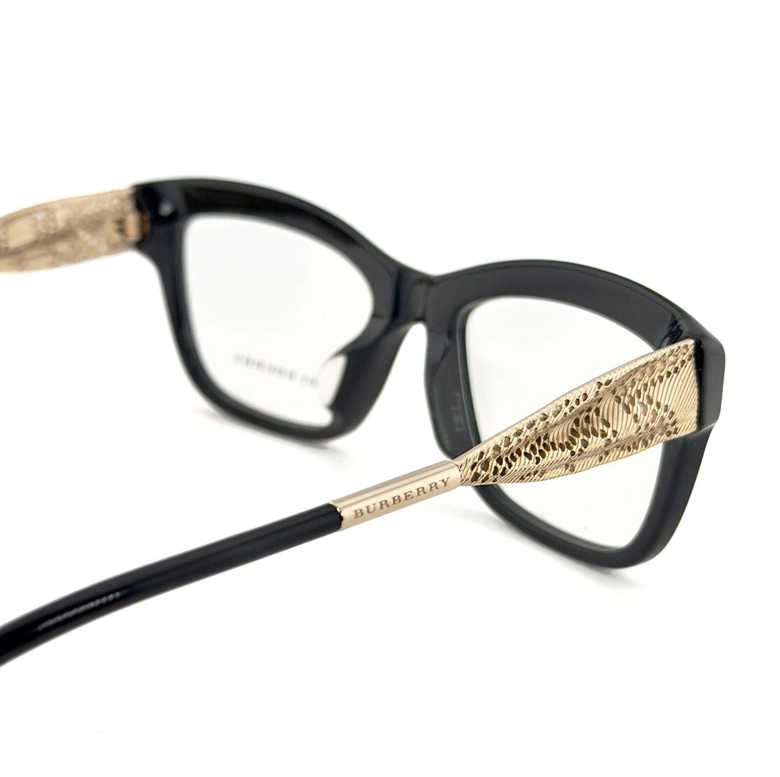 Burberry BURBERRY 2211 BE2211 Gabardine Lace Black Optical Frame Size ONE SIZE - 5 Thumbnail