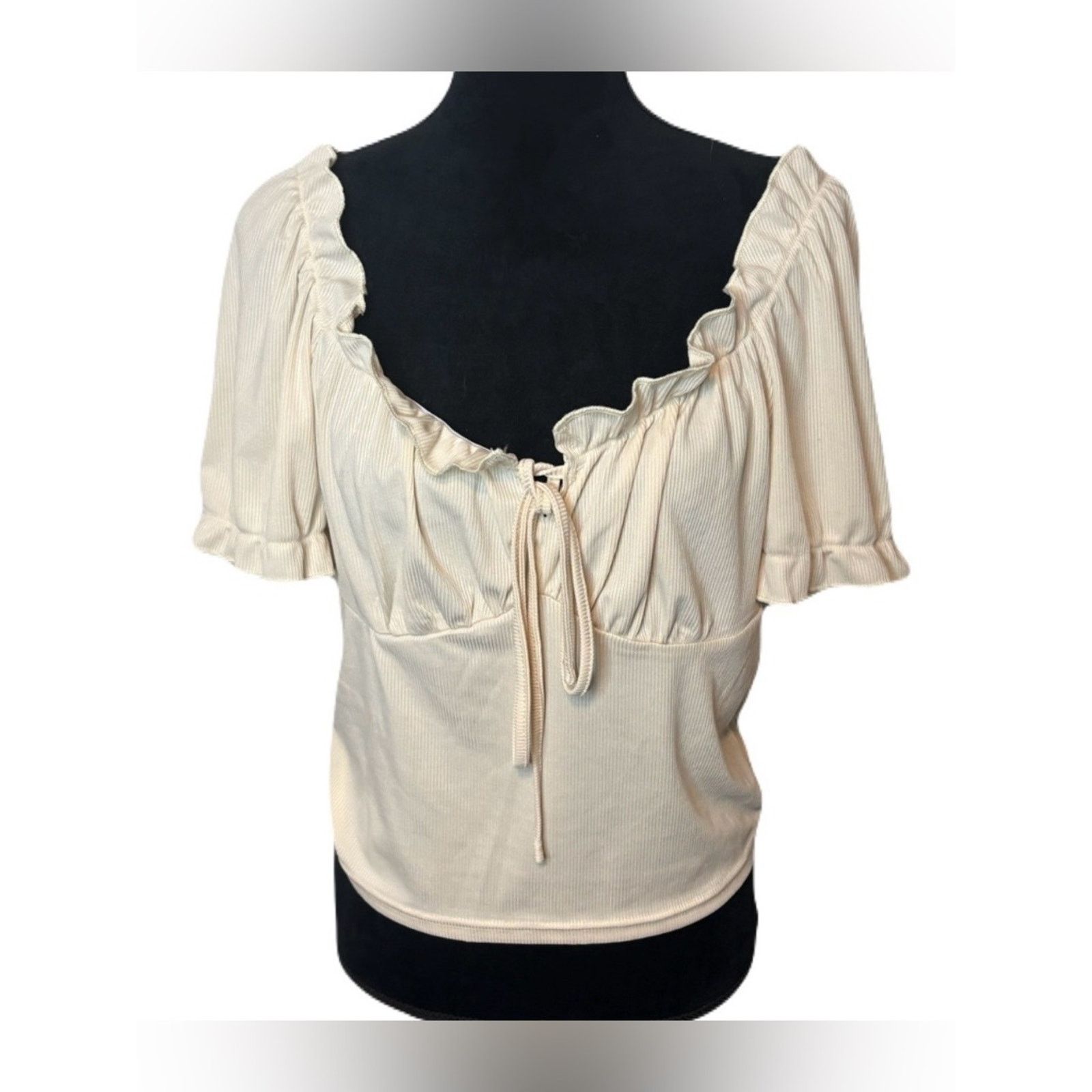 Shein (Shein Curve) Cute Boho Top: Size 1XL Size XL / US 12-14 / IT 48-50 - 1 Thumbnail